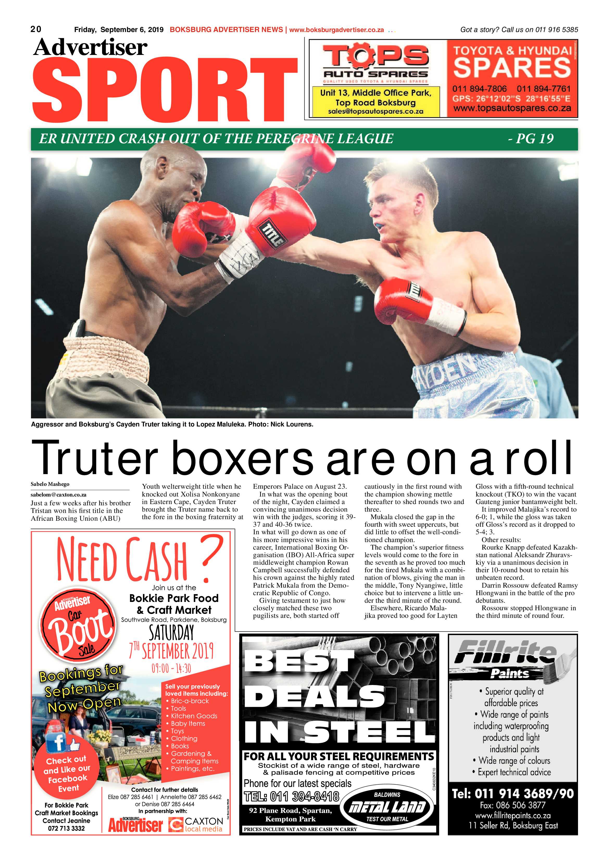 Boksburg Advertiser 03 September 2019 page 20