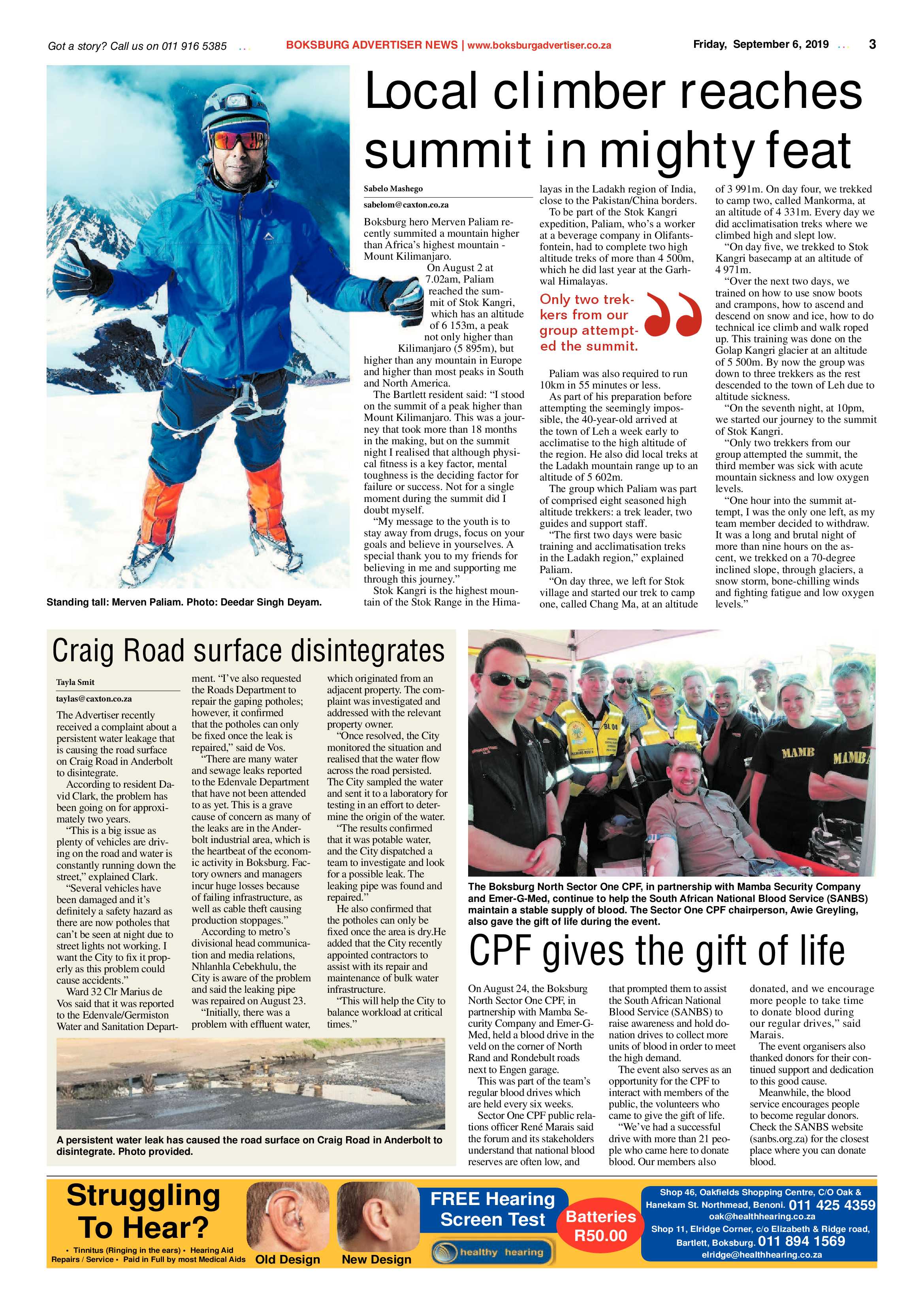 Boksburg Advertiser 03 September 2019 page 3