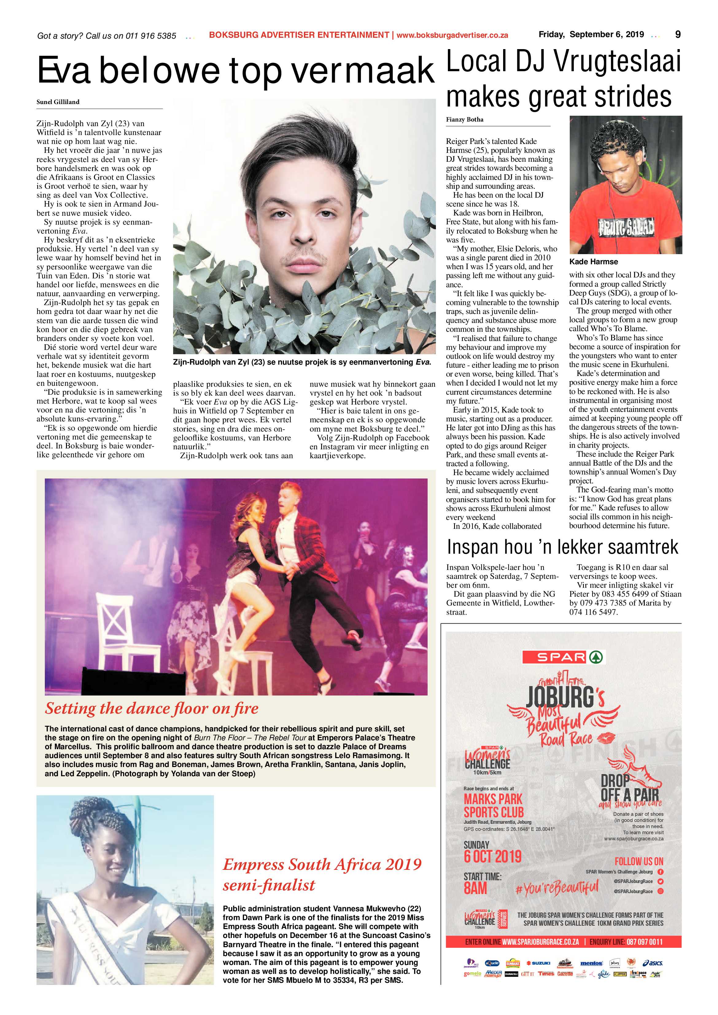 Boksburg Advertiser 03 September 2019 page 9