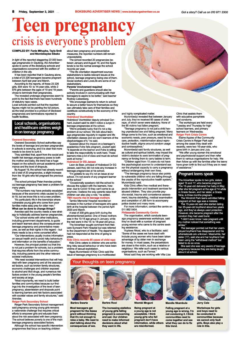 Boksburg Advertiser 03 September 2021 page 10