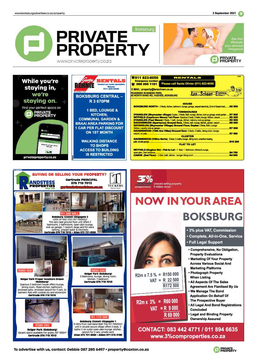 Boksburg Advertiser 03 September 2021 page 11