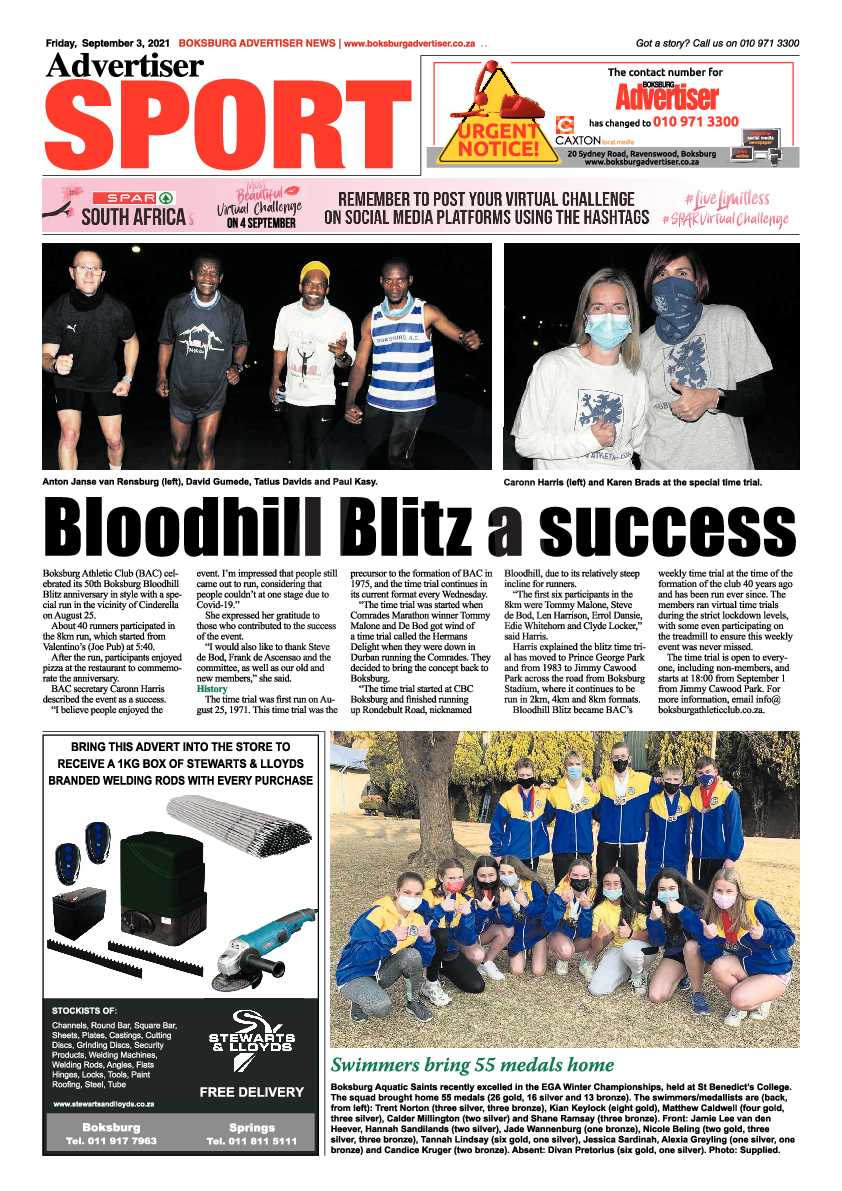 Boksburg Advertiser 03 September 2021 page 14