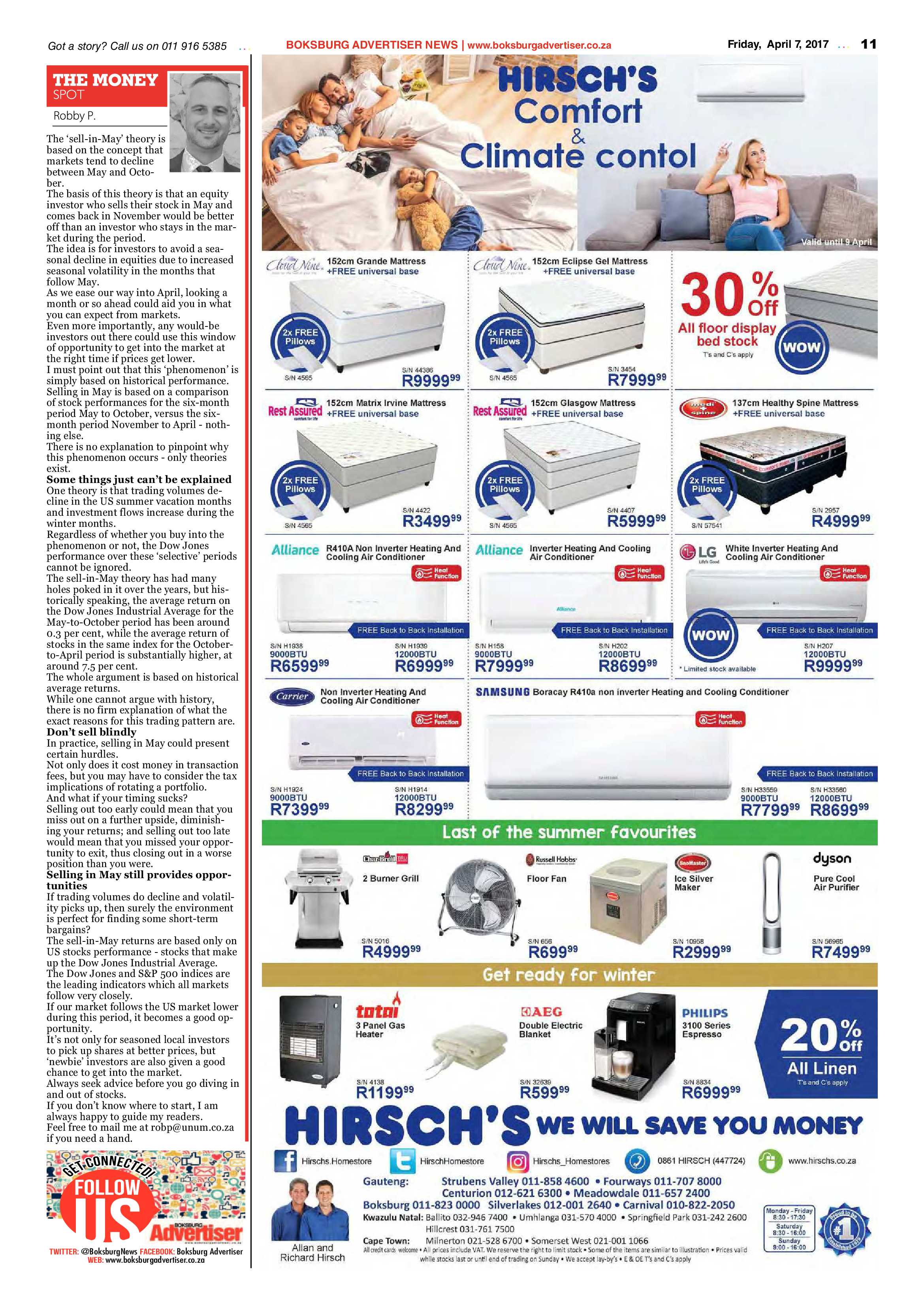 Boksburg Advertiser 04 April 2017 page 11