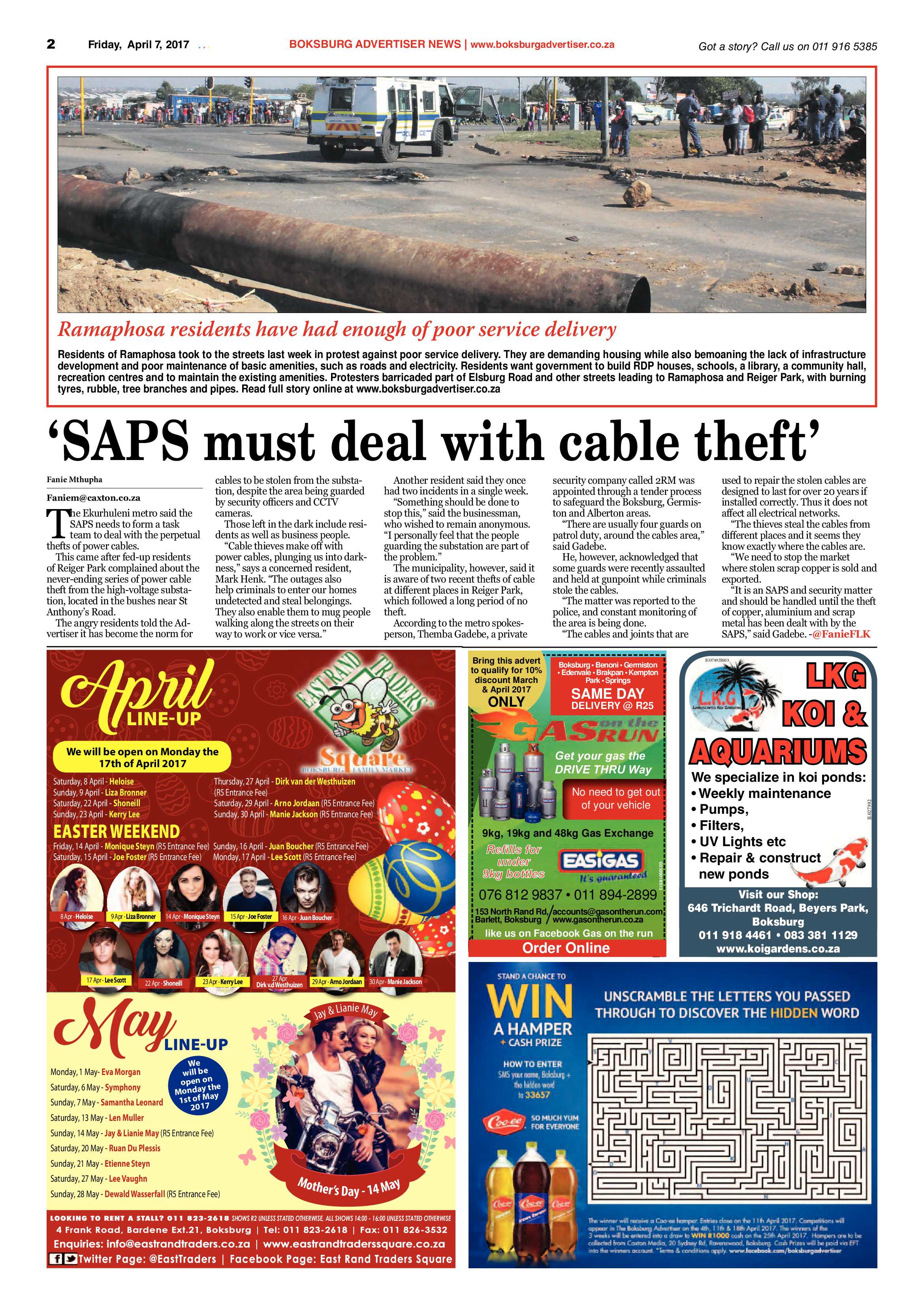 Boksburg Advertiser 04 April 2017 page 2