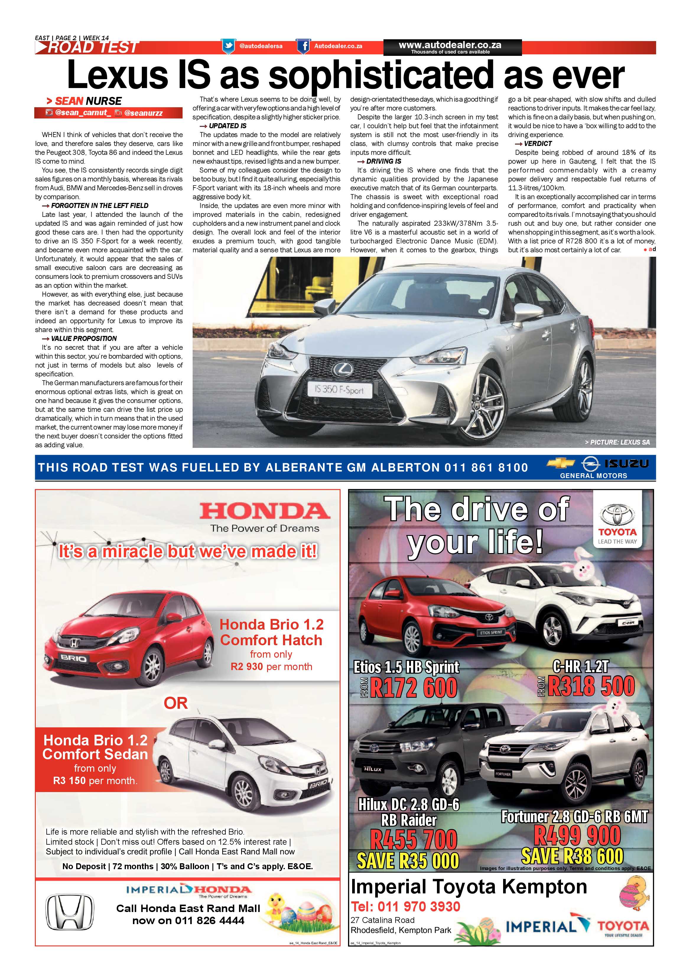 Boksburg Advertiser 04 April 2017 page 26