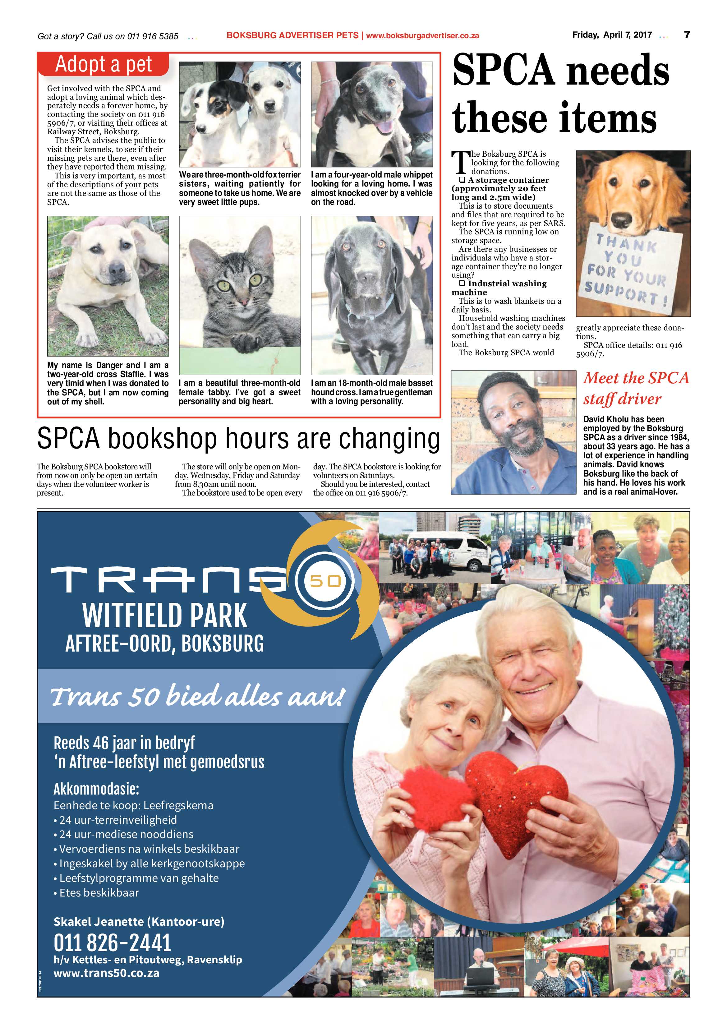 Boksburg Advertiser 04 April 2017 page 7
