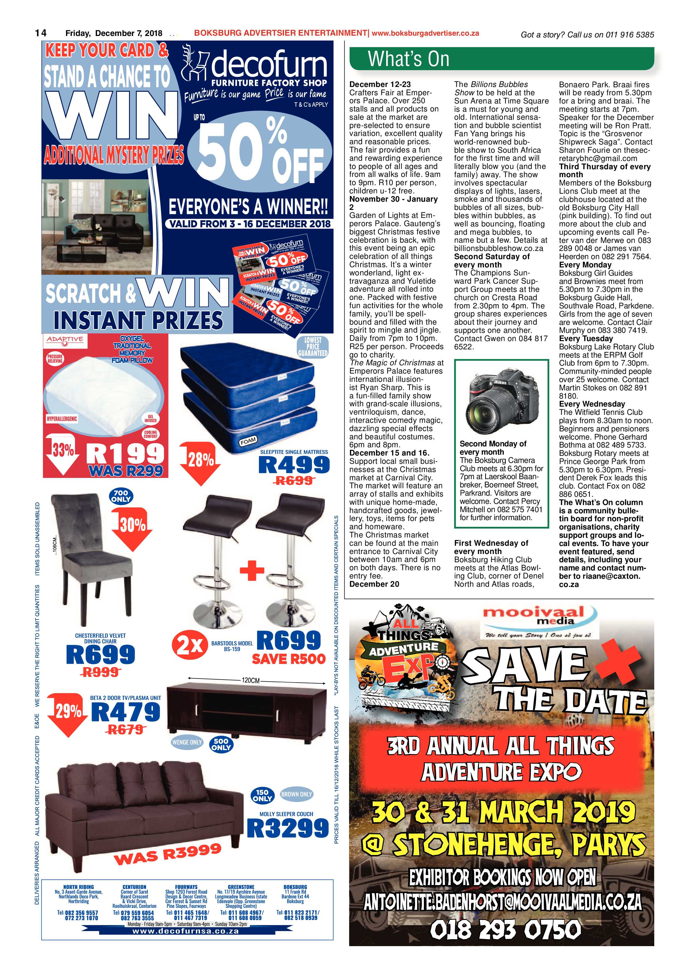 Boksburg Advertiser 04 December 2018 page 14