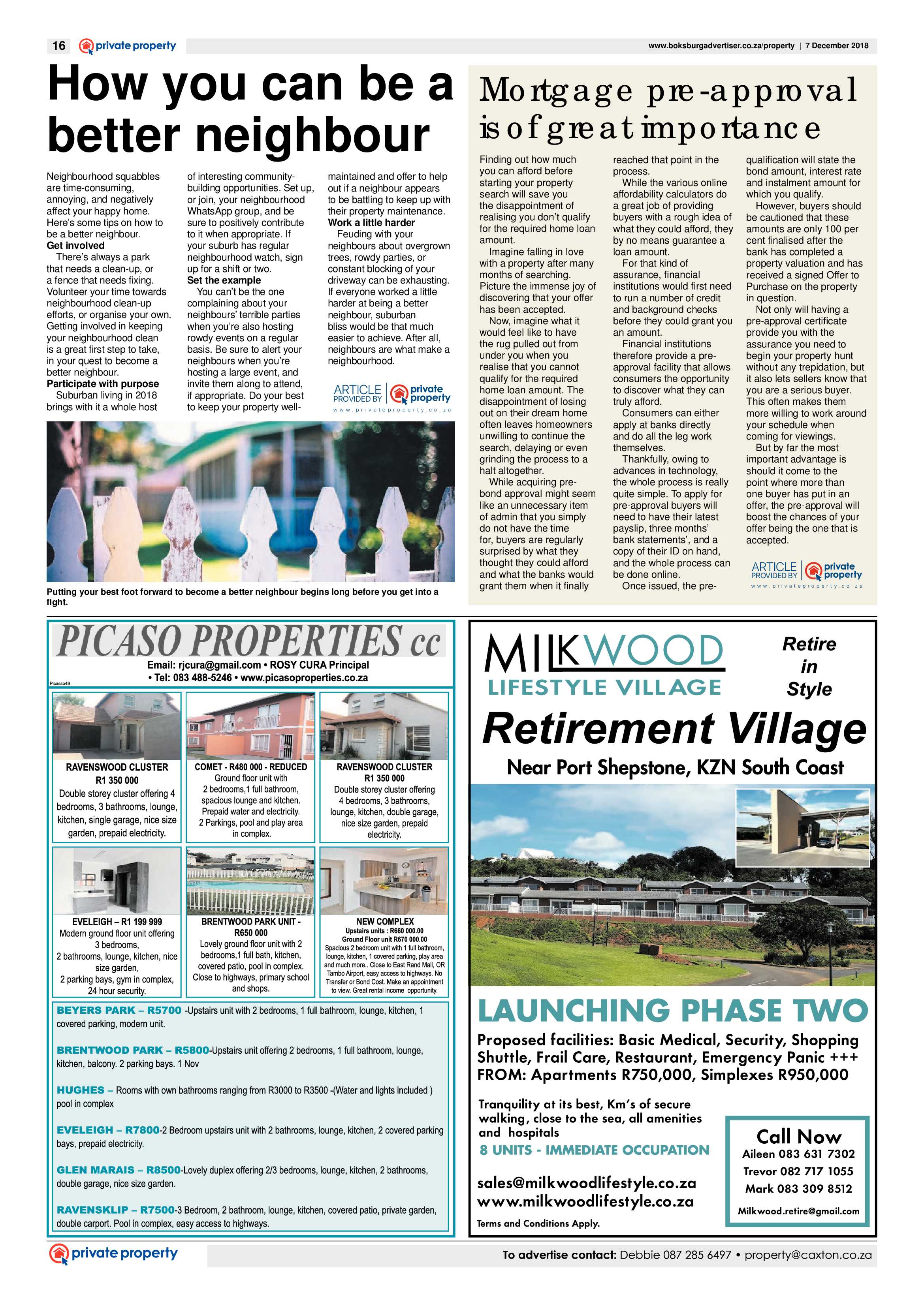 Boksburg Advertiser 04 December 2018 page 16