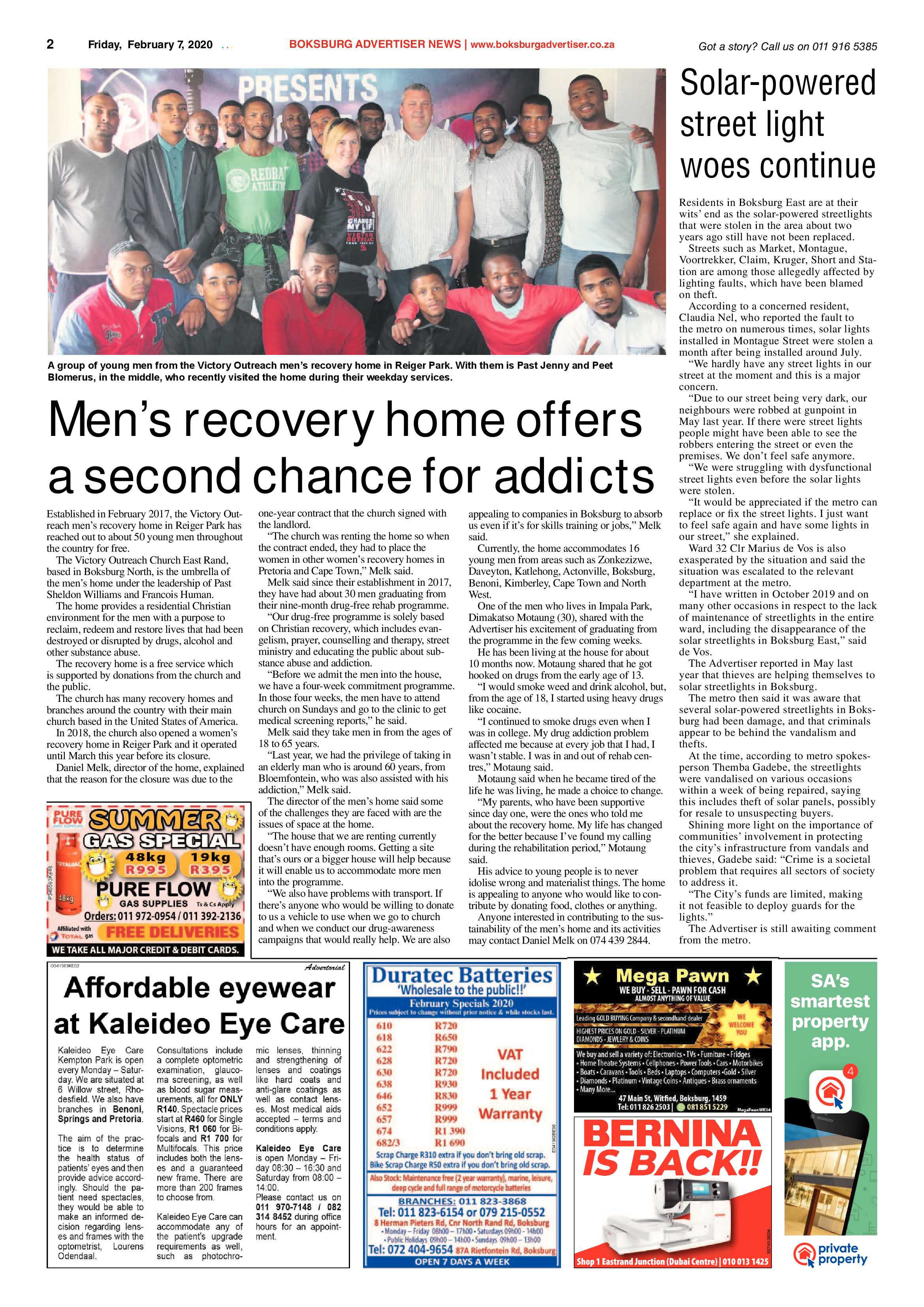 Boksburg Advertiser 04 February 2020 page 2