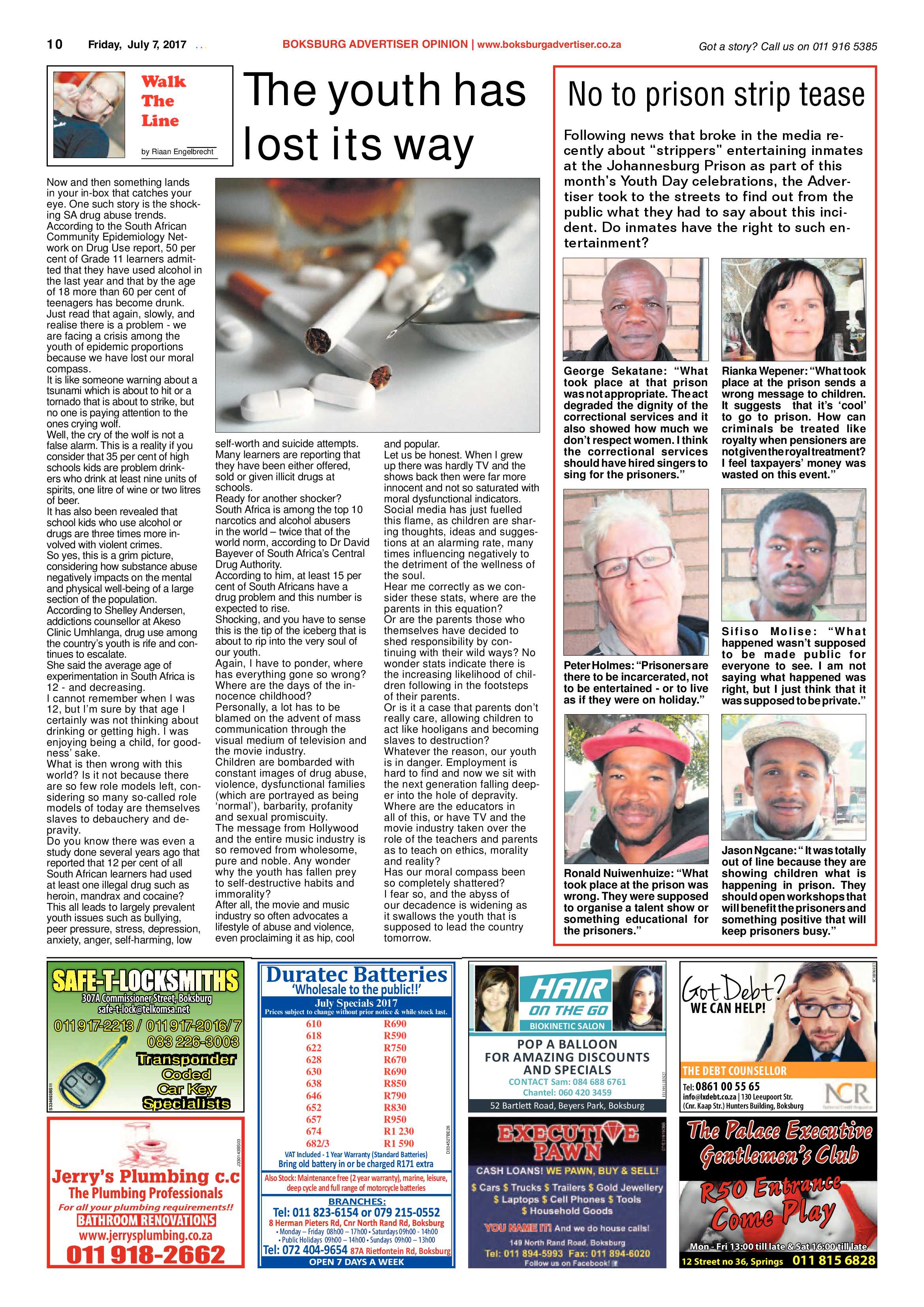 Boksburg Advertiser 04 July 2017 page 10