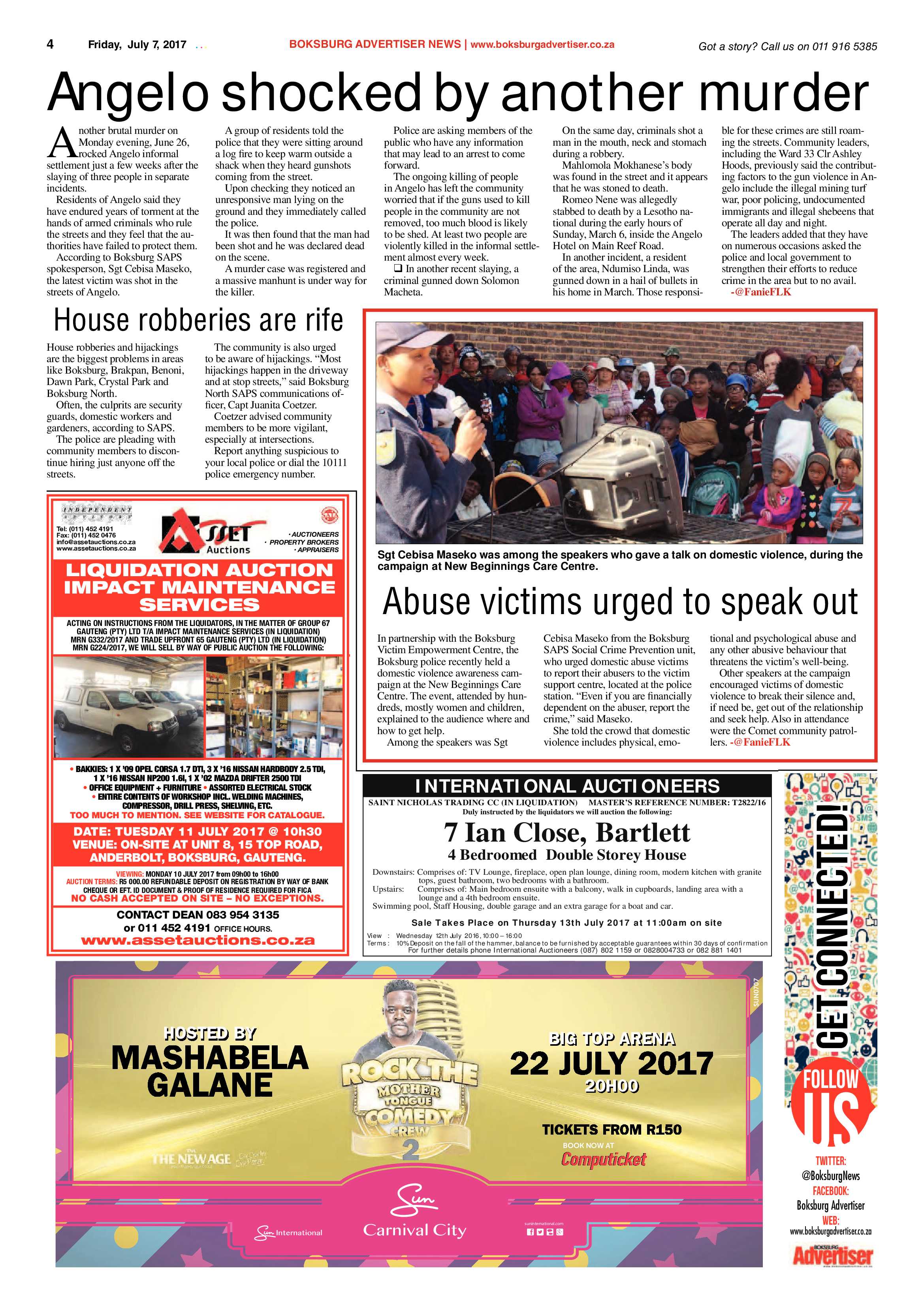 Boksburg Advertiser 04 July 2017 page 4