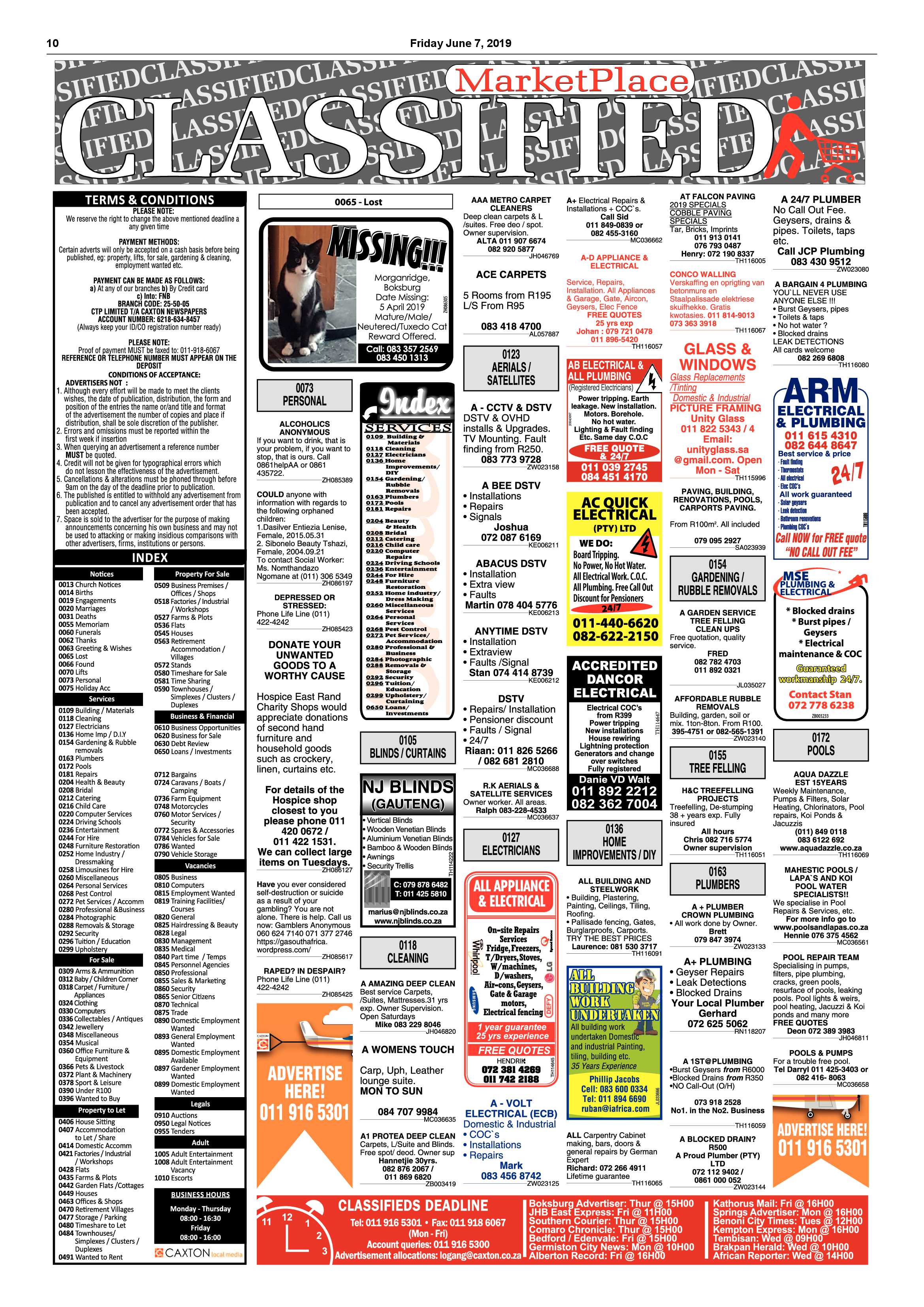Boksburg Advertiser 04 June 2019 page 10