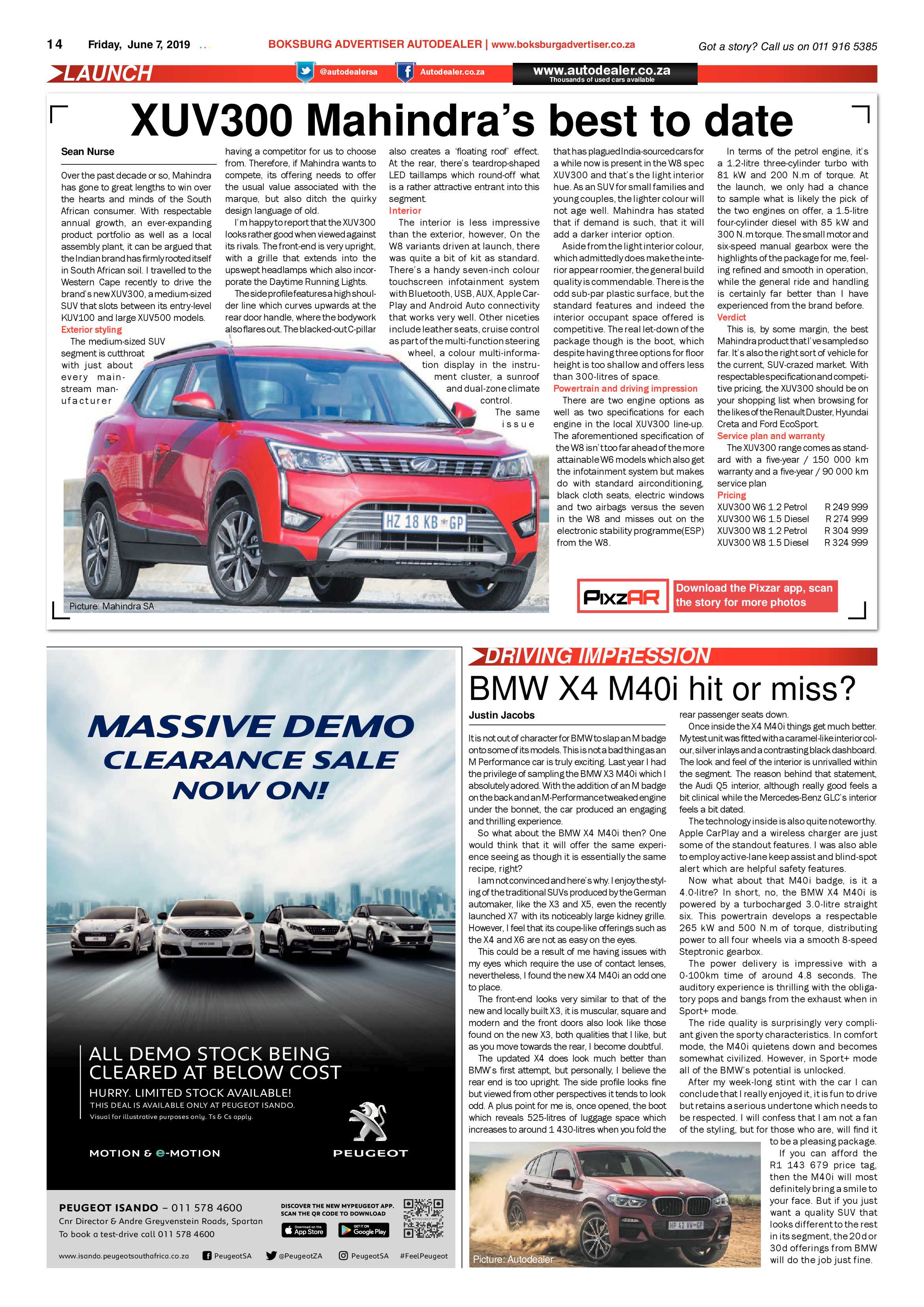 Boksburg Advertiser 04 June 2019 page 14