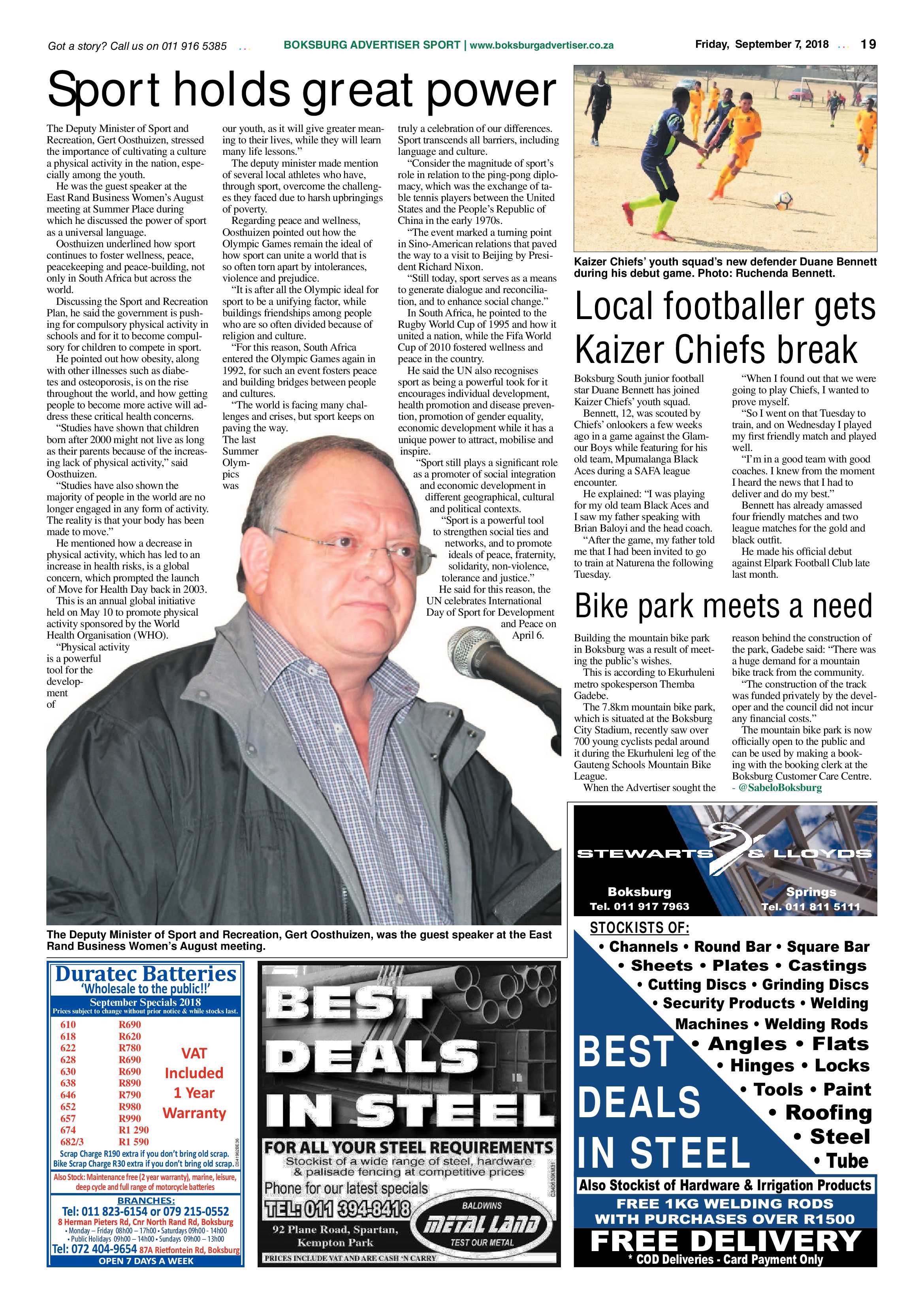 Boksburg Advertiser 04 September 2018 page 19