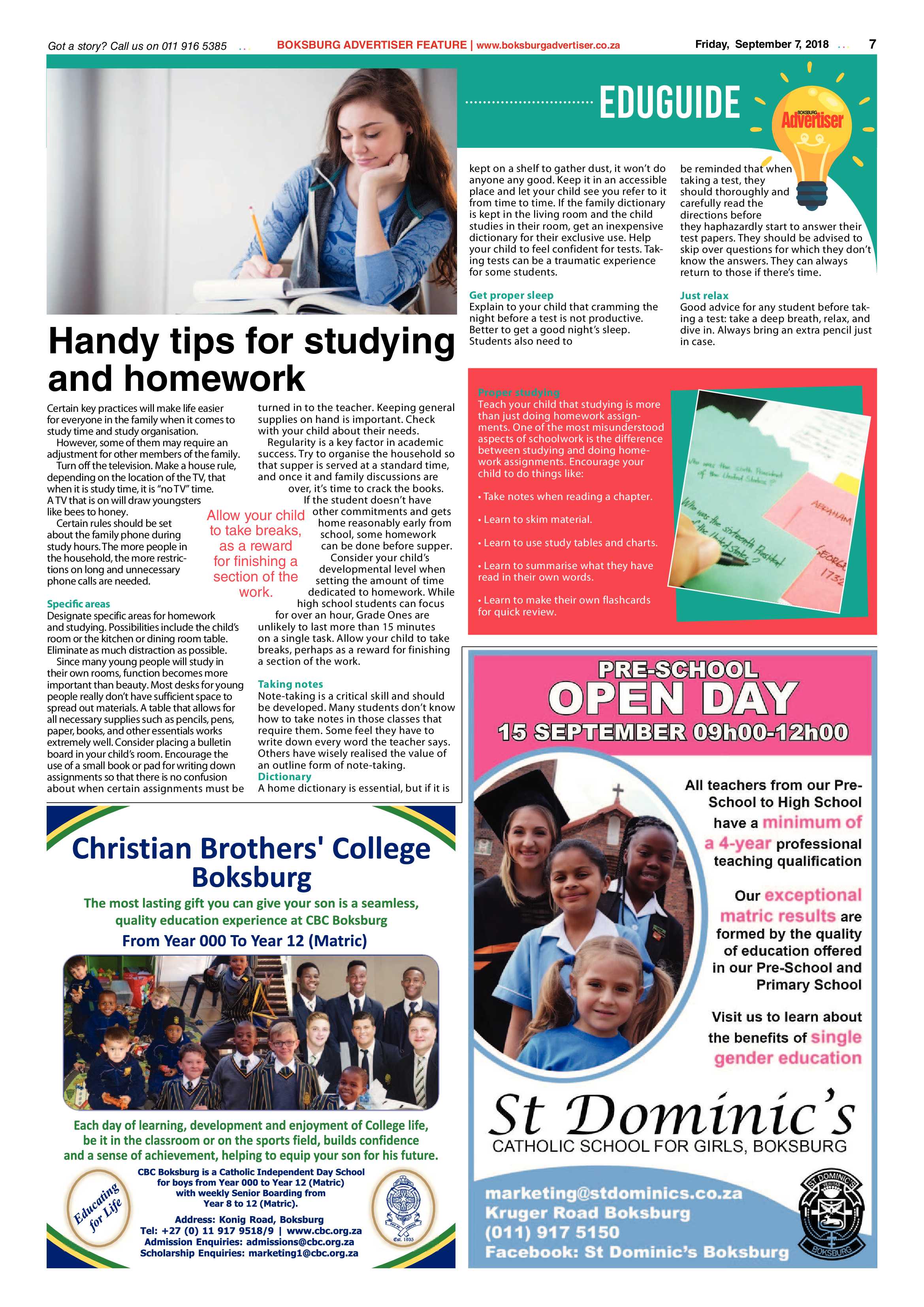 Boksburg Advertiser 04 September 2018 page 7