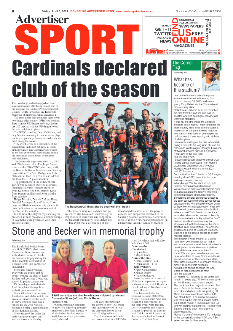 Boksburg Advertiser 05 April 2024 page 8