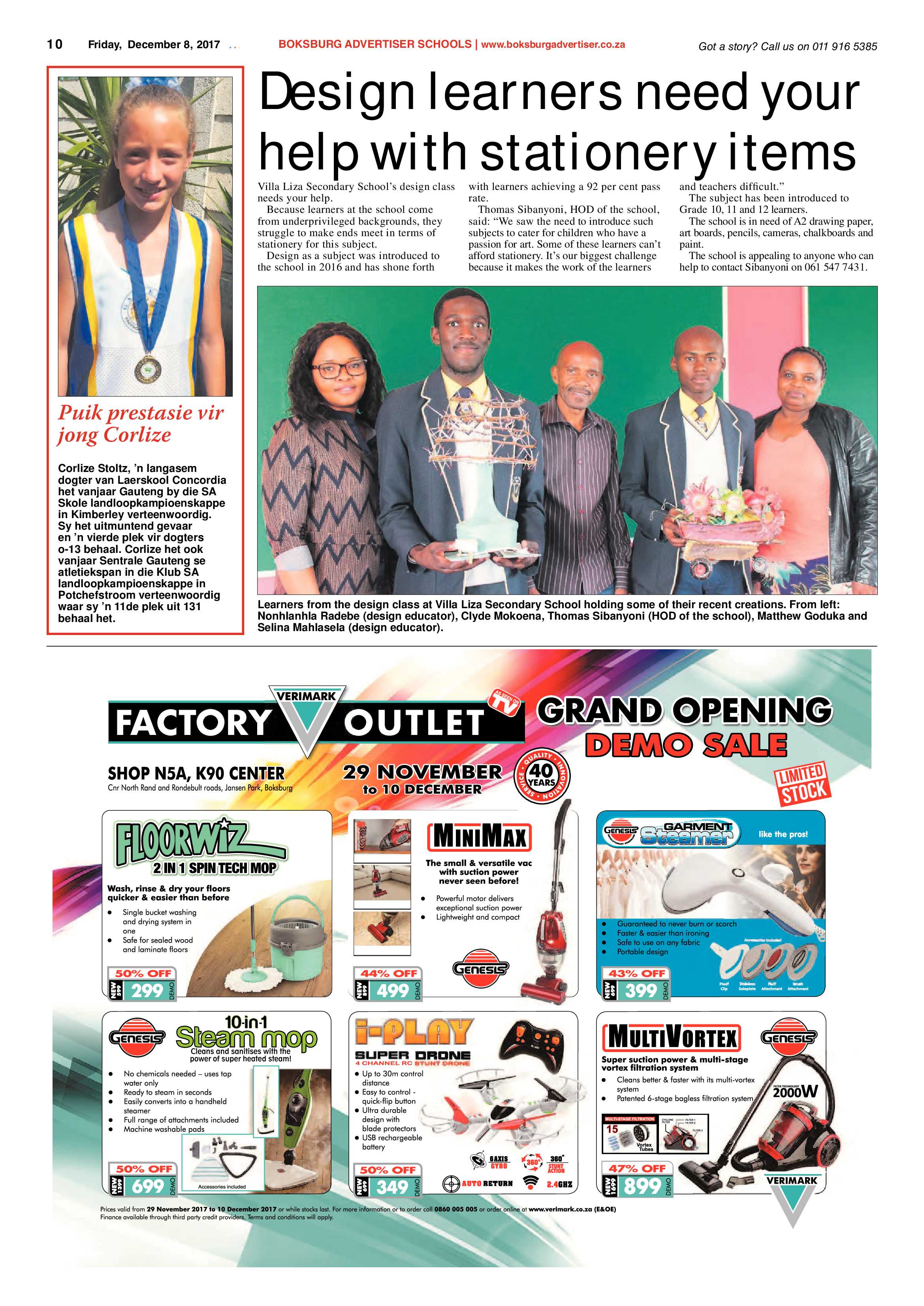 Boksburg Advertiser 05 December 2017 page 10