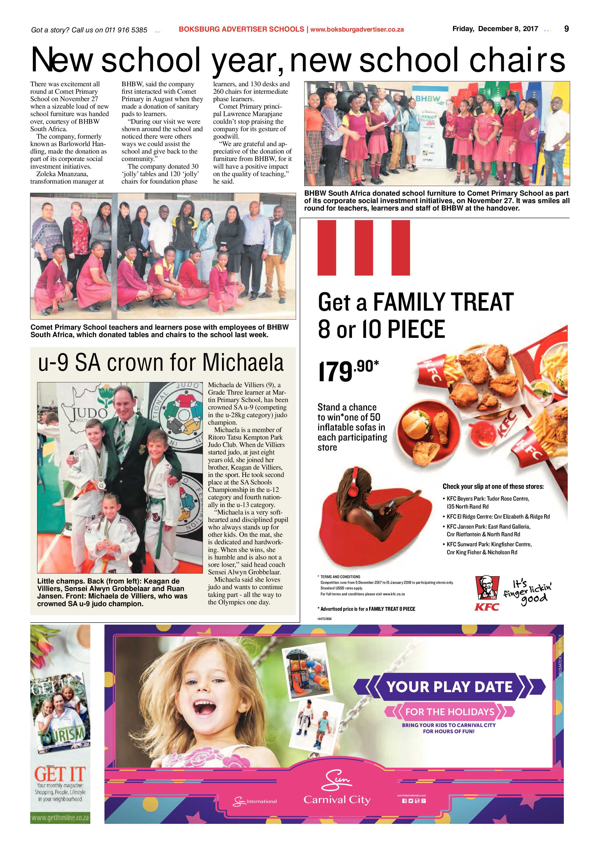 Boksburg Advertiser 05 December 2017 page 9
