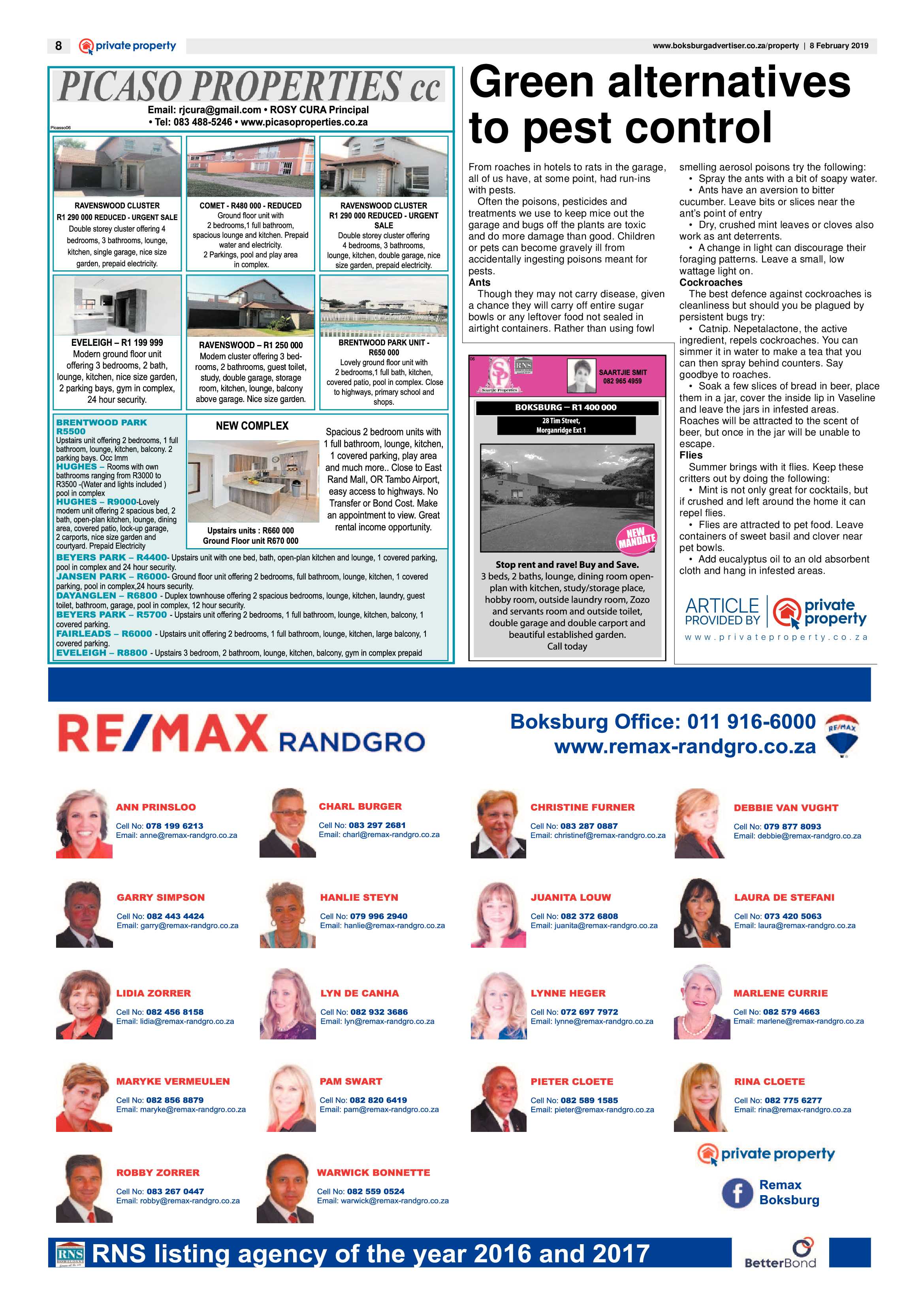 Boksburg Advertiser 05 February 2019 page 8