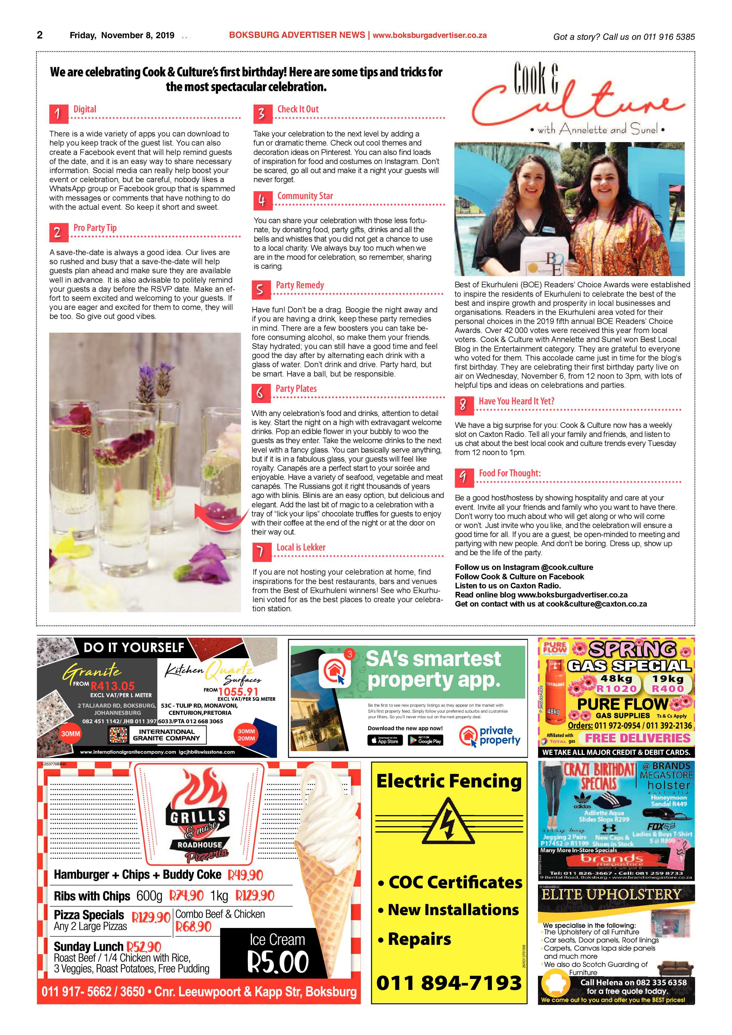 Boksburg Advertiser 05 November 2019 page 2
