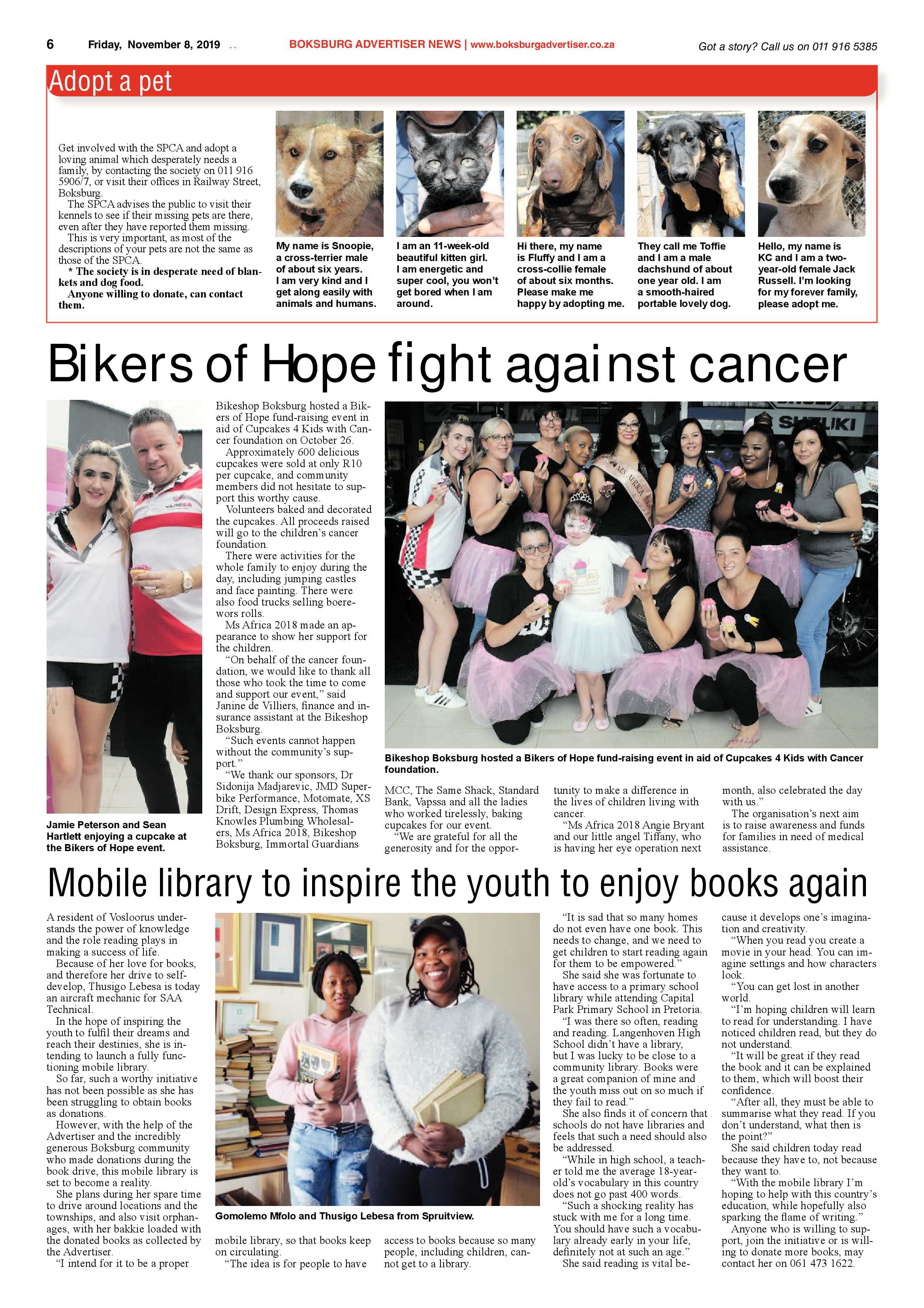 Boksburg Advertiser 05 November 2019 page 6