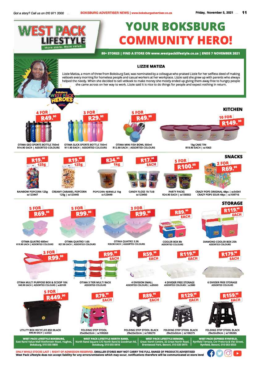 Boksburg Advertiser 05 November 2021 page 11