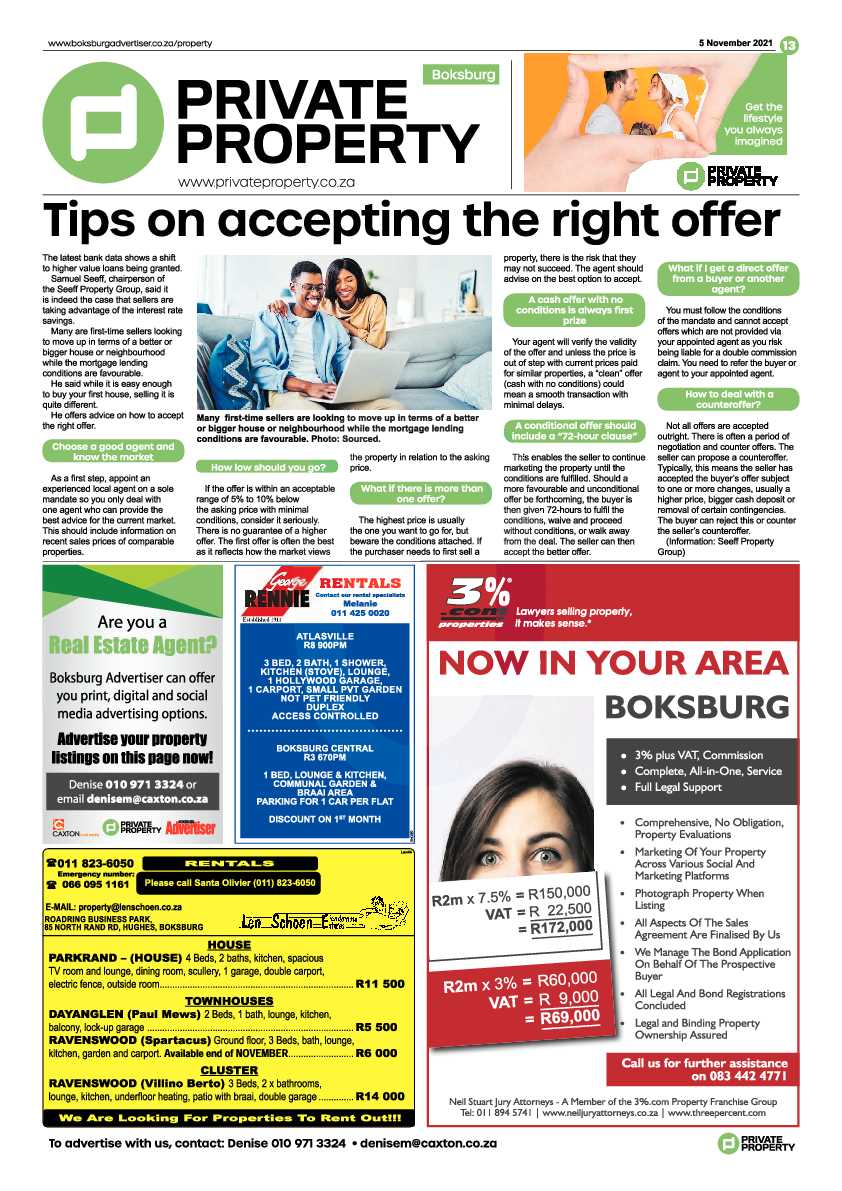 Boksburg Advertiser 05 November 2021 page 13