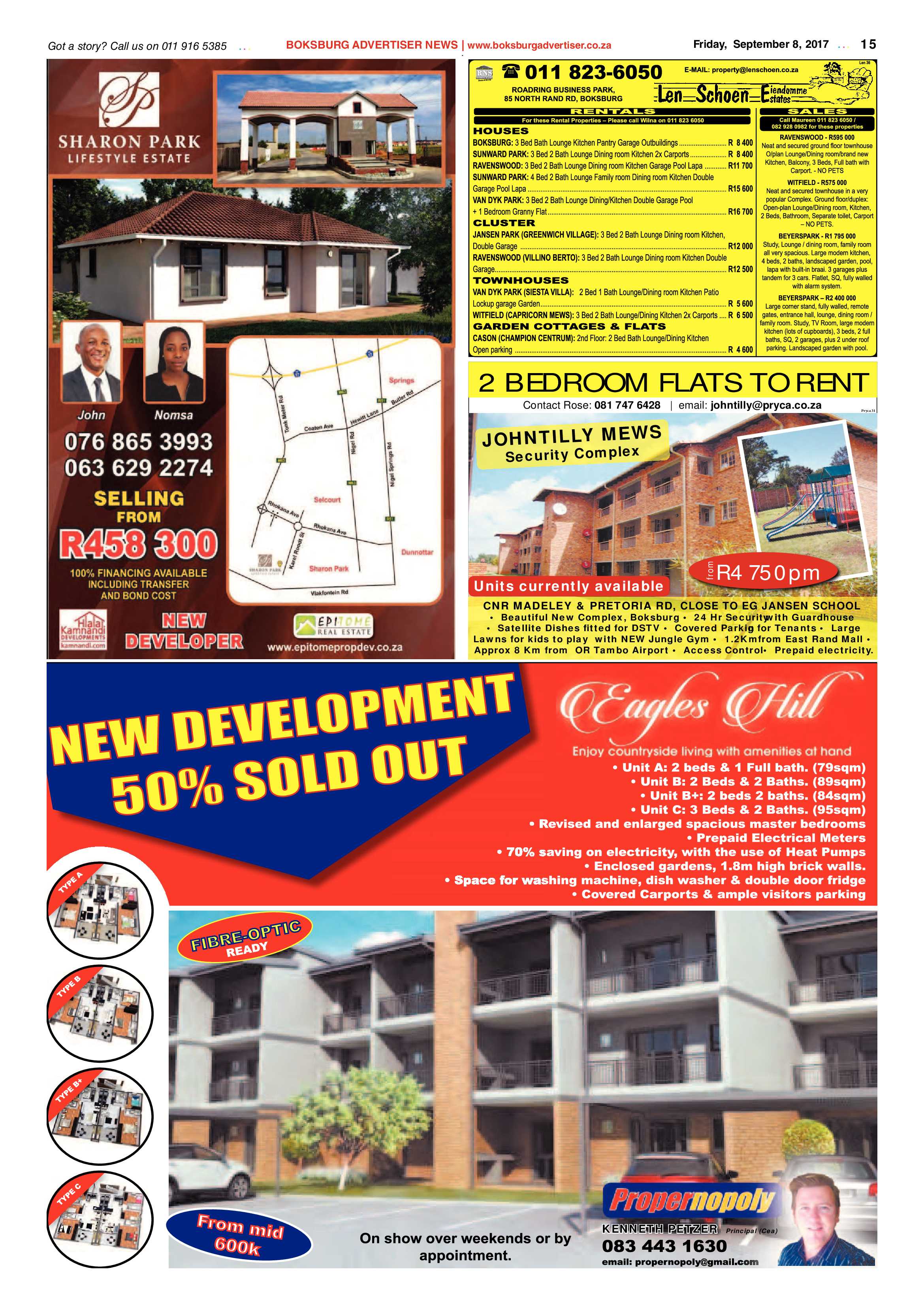 Boksburg Advertiser 05 September 2017 page 15