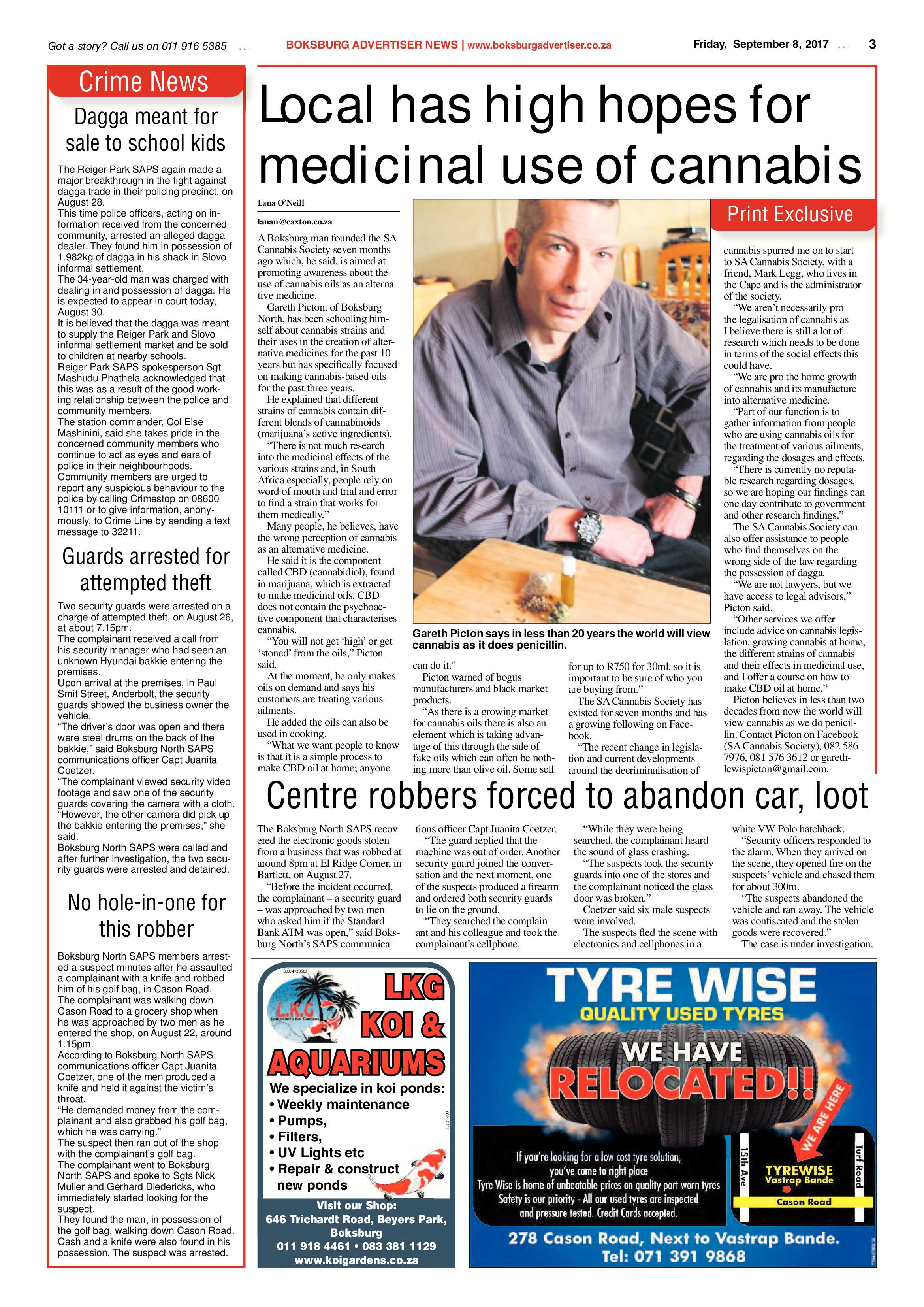 Boksburg Advertiser 05 September 2017 page 3