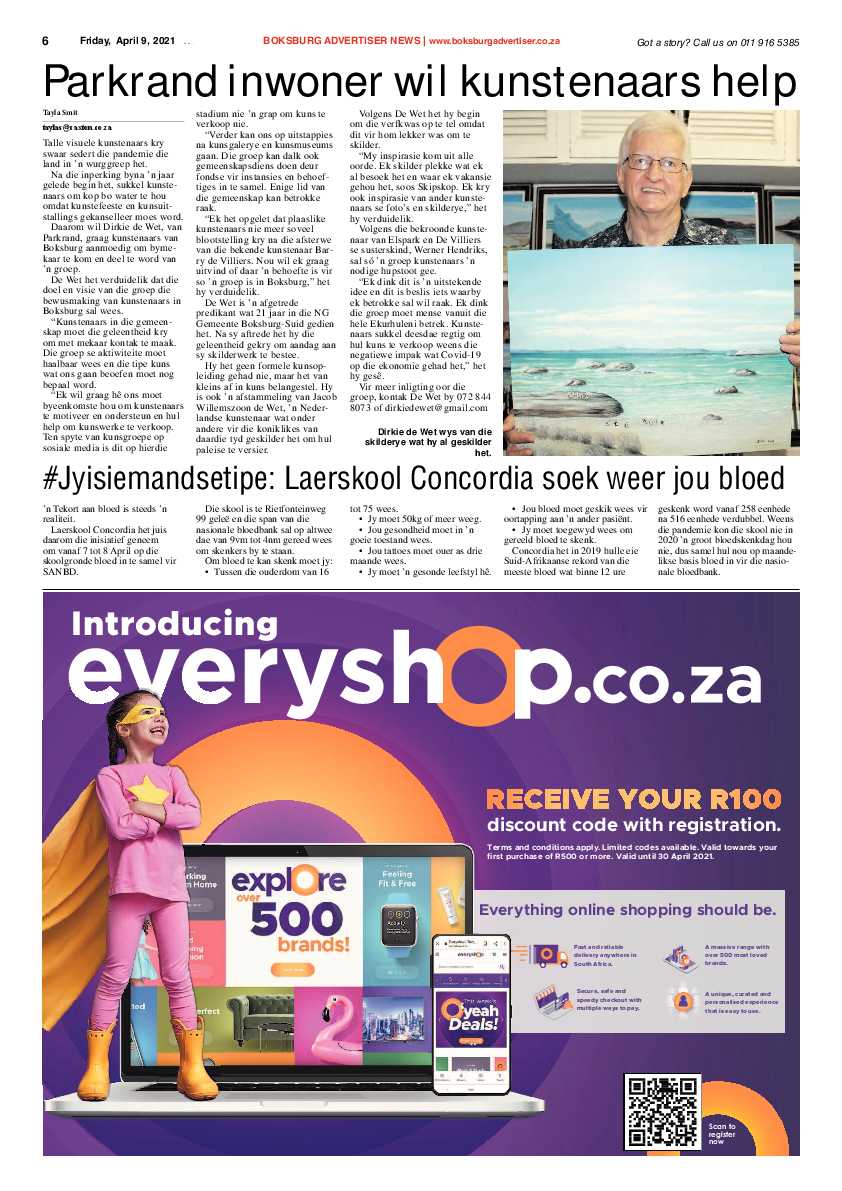 Boksburg Advertiser  06 April 2021 page 6