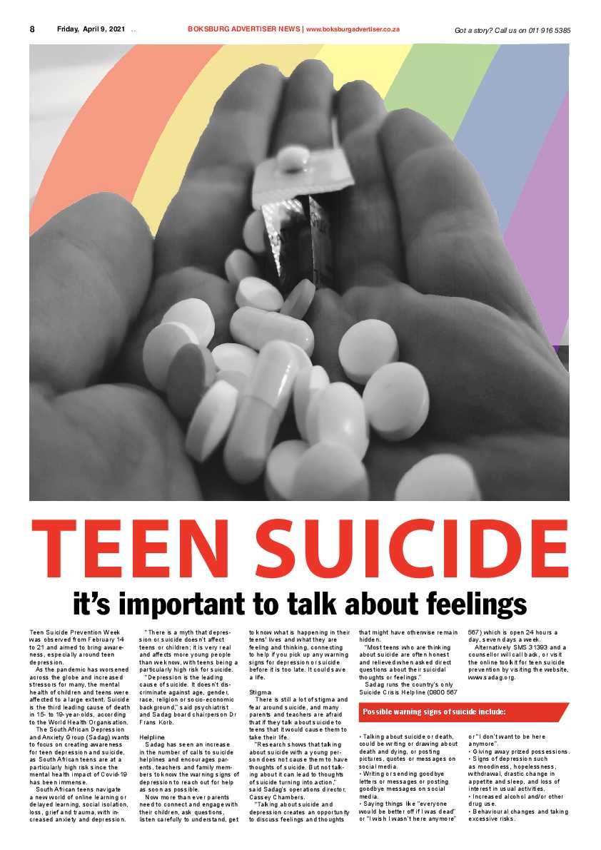 Boksburg Advertiser  06 April 2021 page 8
