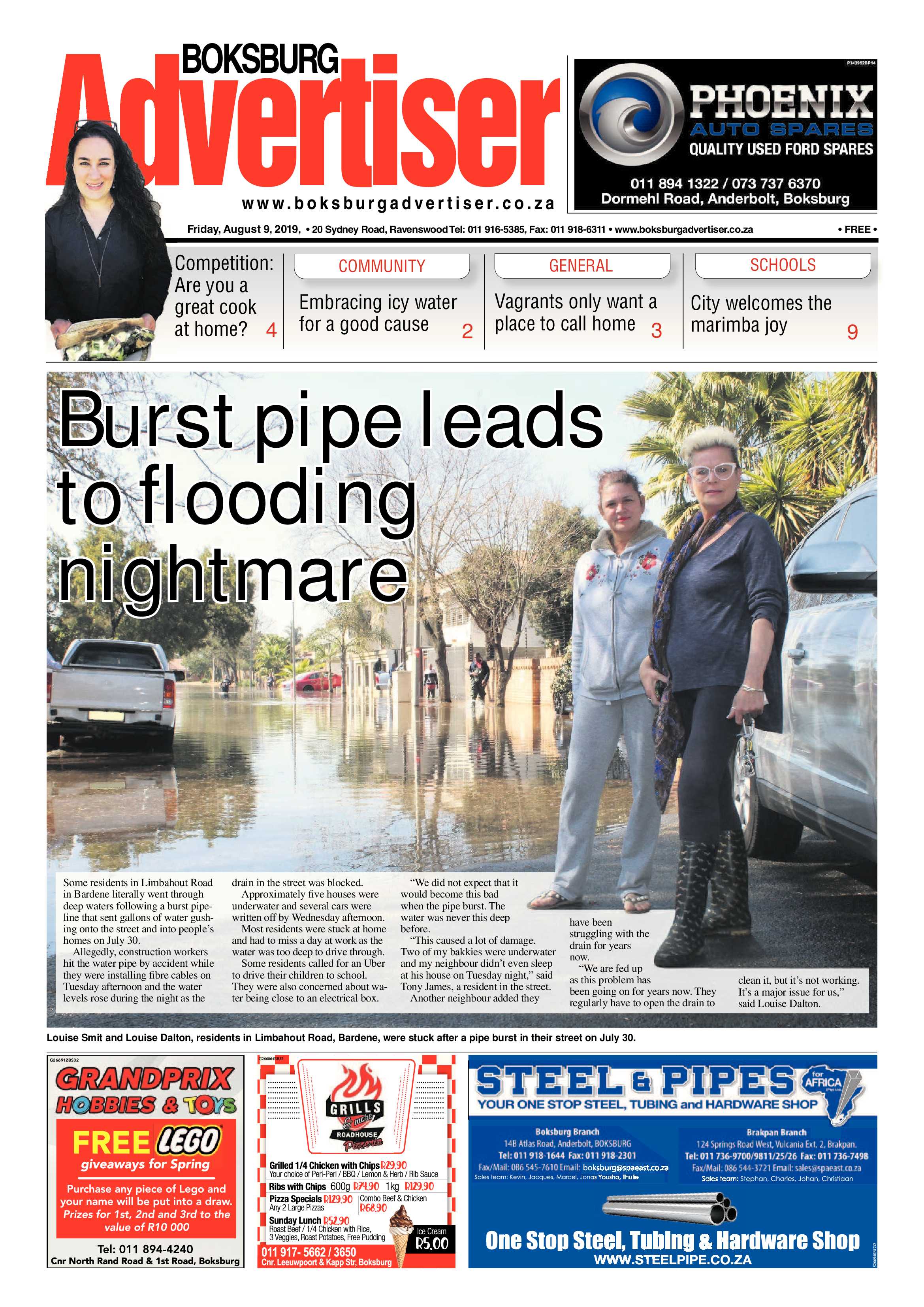 Boksburg Advertiser 06 August 2019 page 1