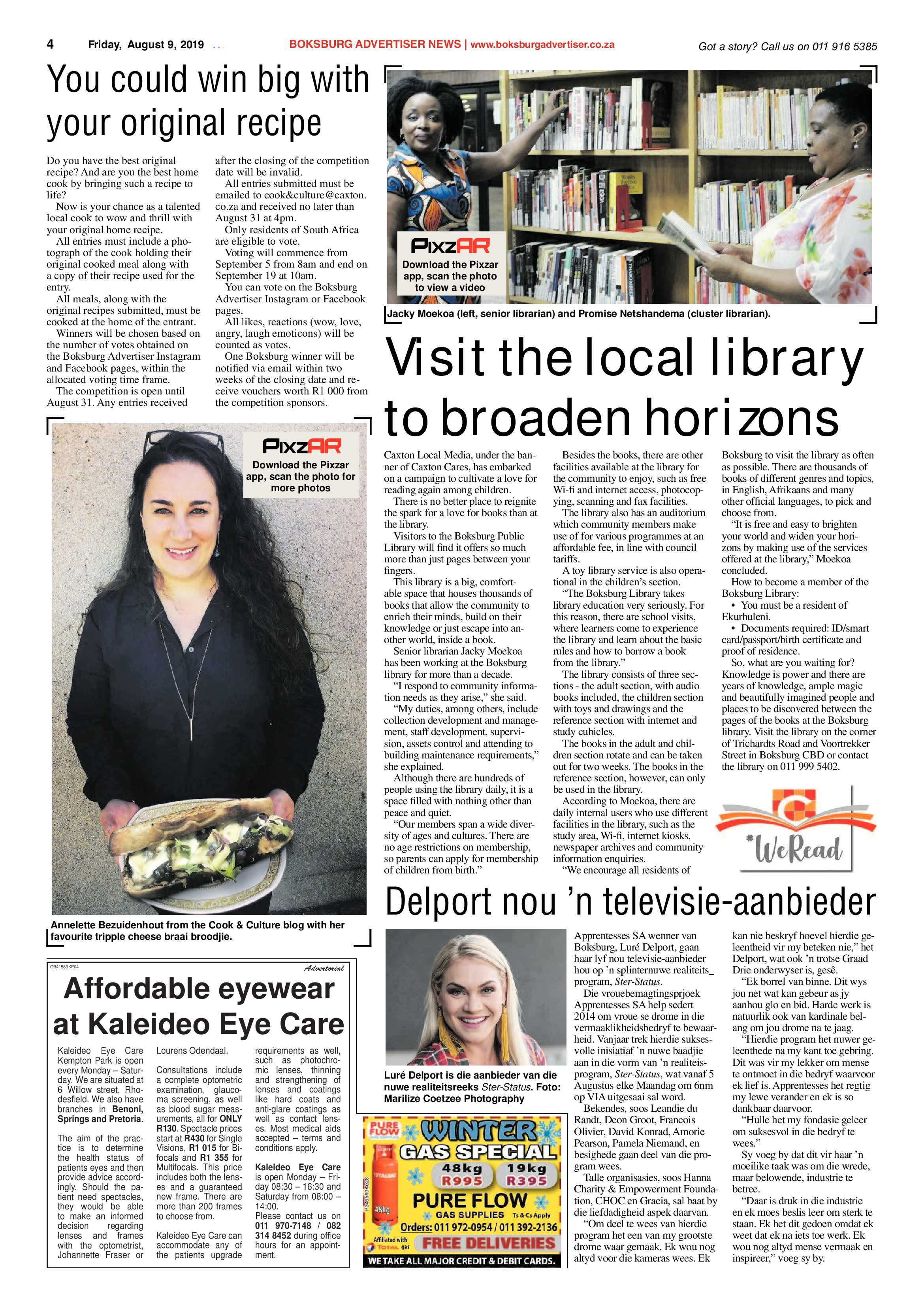 Boksburg Advertiser 06 August 2019 page 4