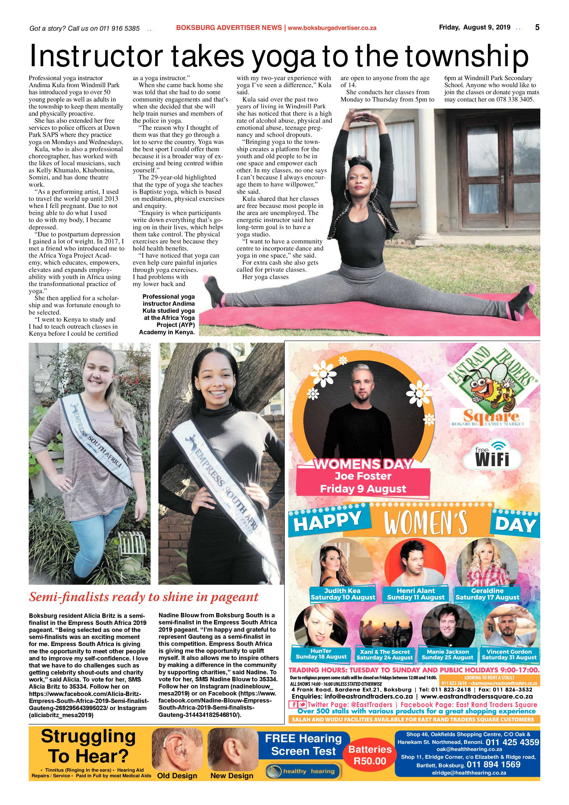 Boksburg Advertiser 06 August 2019 page 5