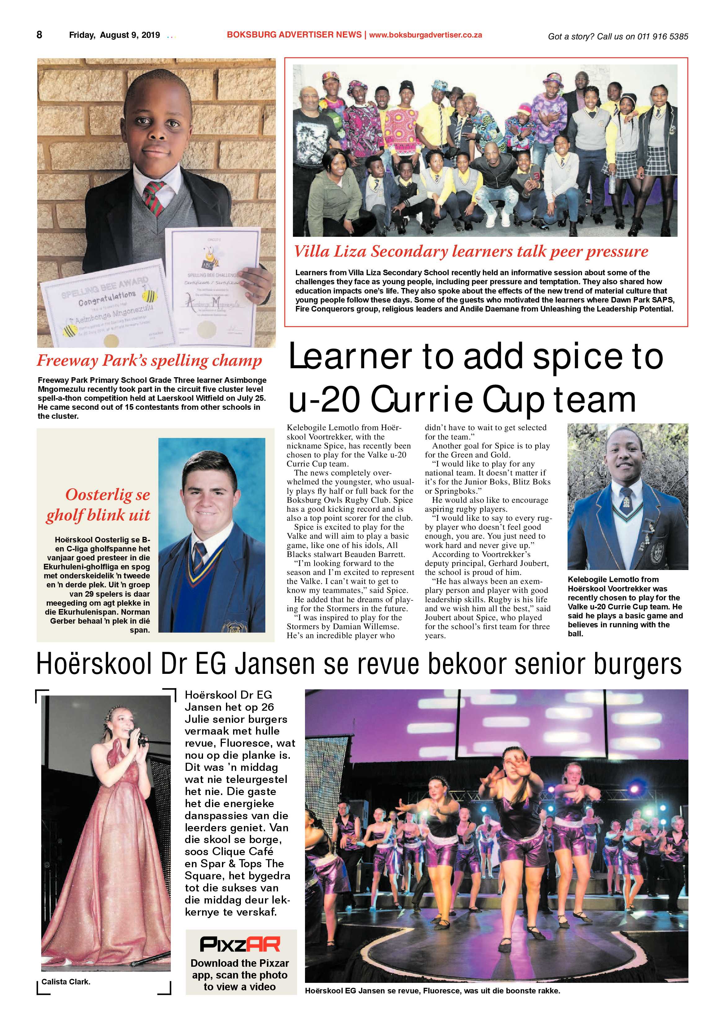 Boksburg Advertiser 06 August 2019 page 8