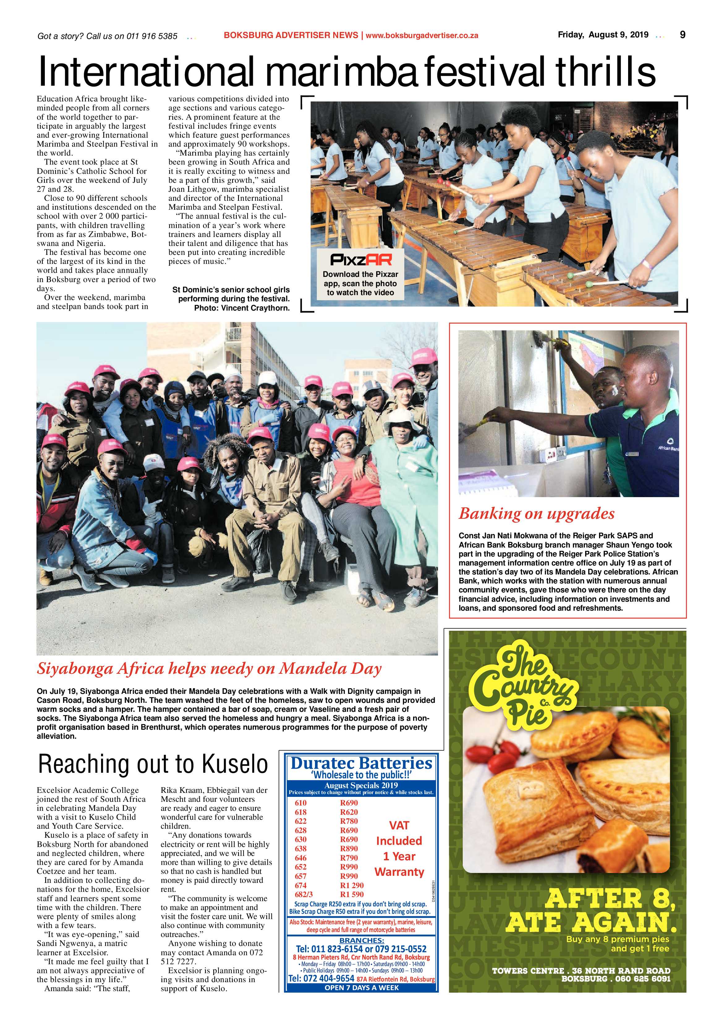 Boksburg Advertiser 06 August 2019 page 9
