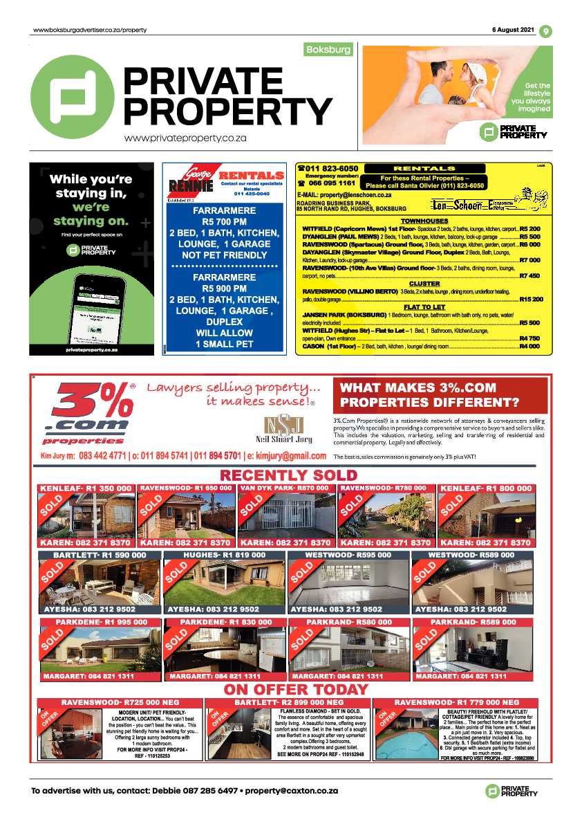Boksburg Advertiser 06 August 2021 page 11