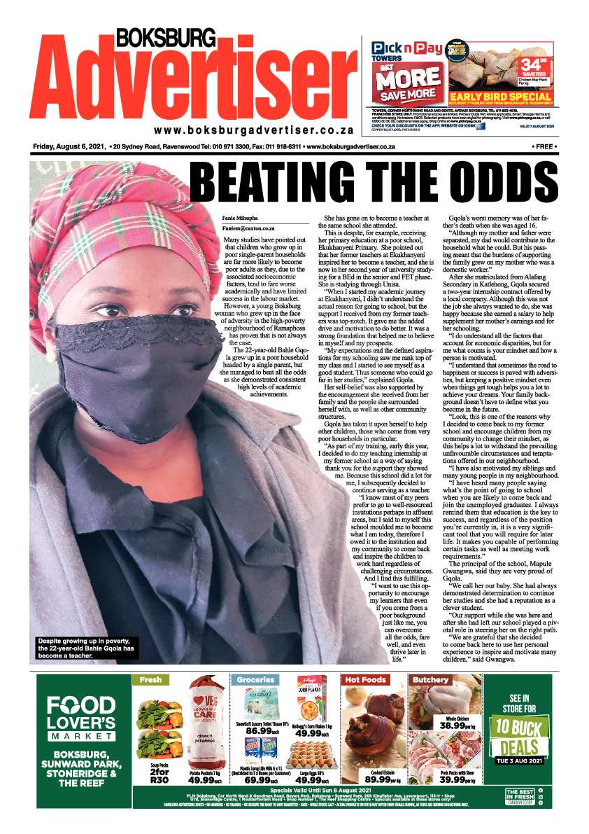 Boksburg Advertiser 06 August 2021 page 3