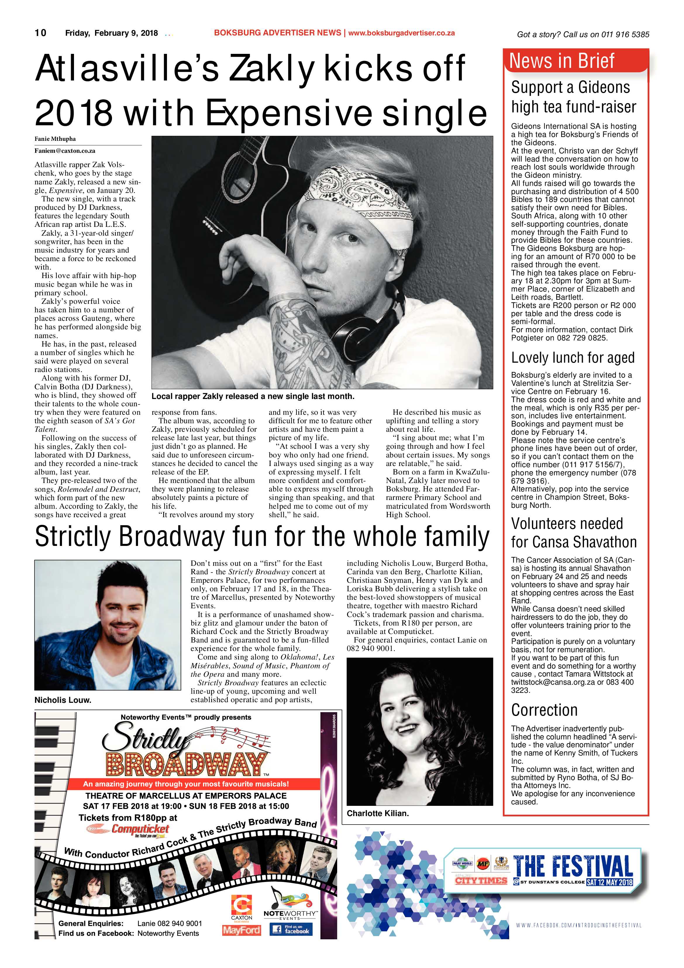 Boksburg Advertiser 06 February 2018 page 10