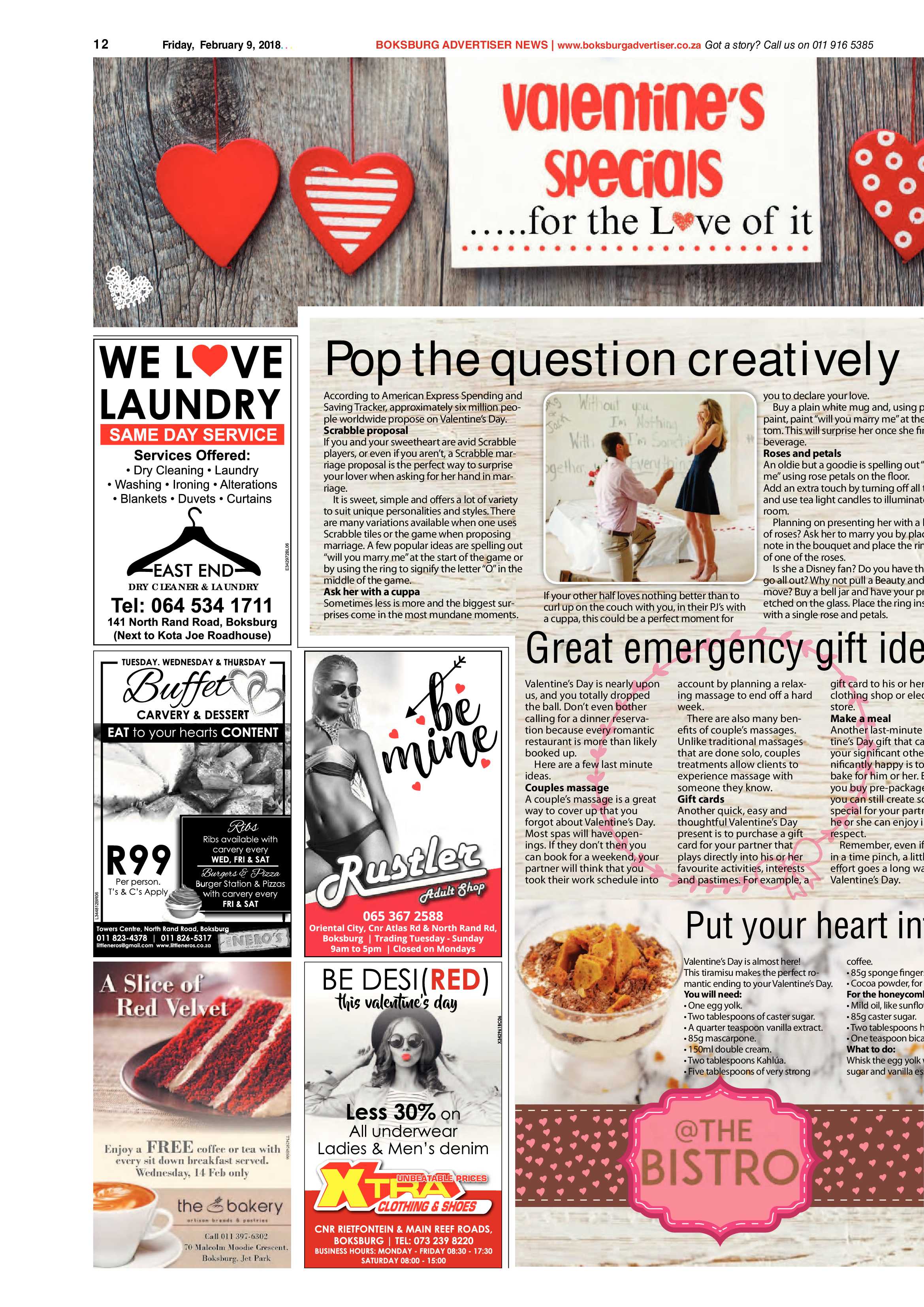Boksburg Advertiser 06 February 2018 page 12