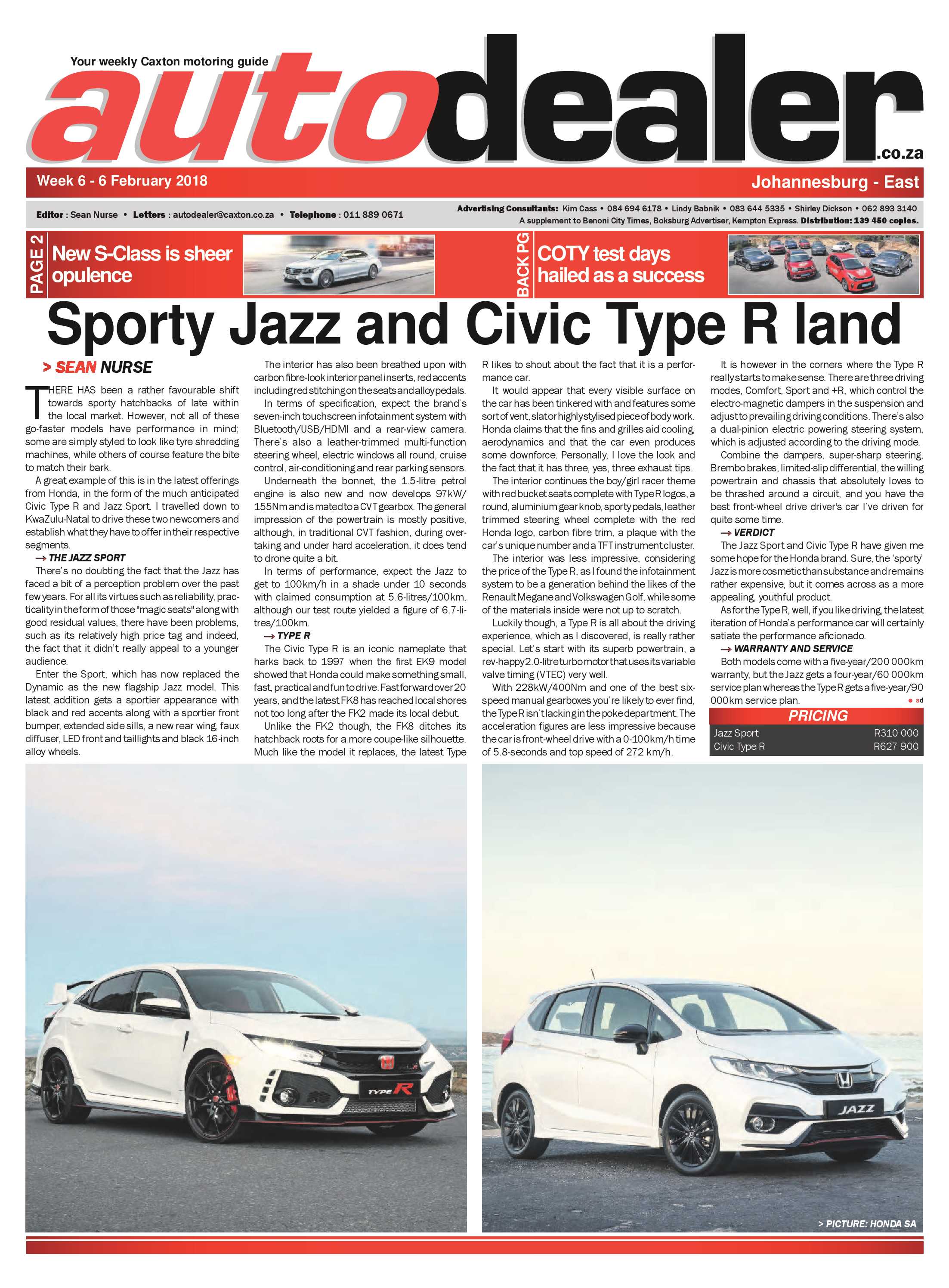 Boksburg Advertiser 06 February 2018 page 25
