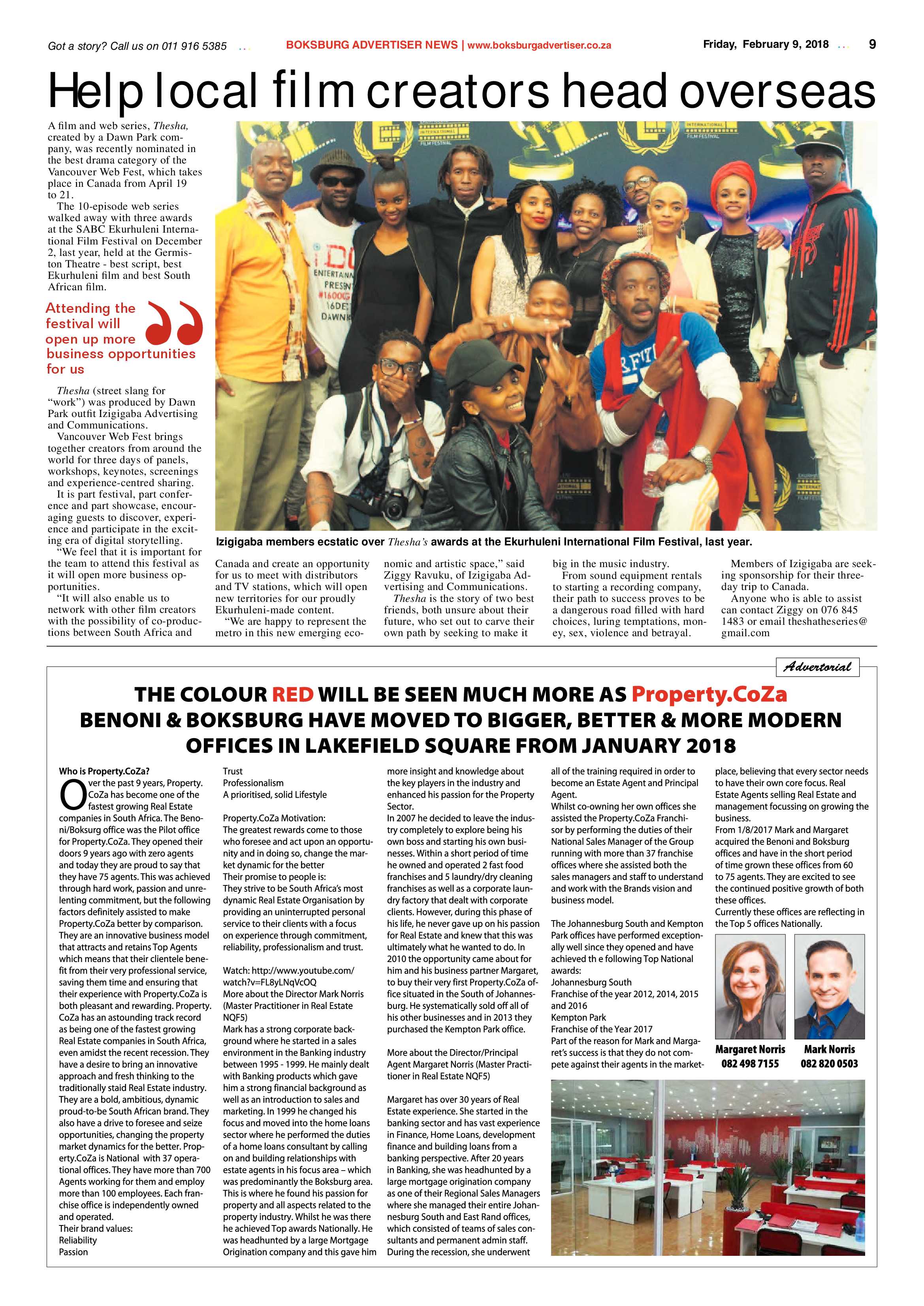Boksburg Advertiser 06 February 2018 page 9