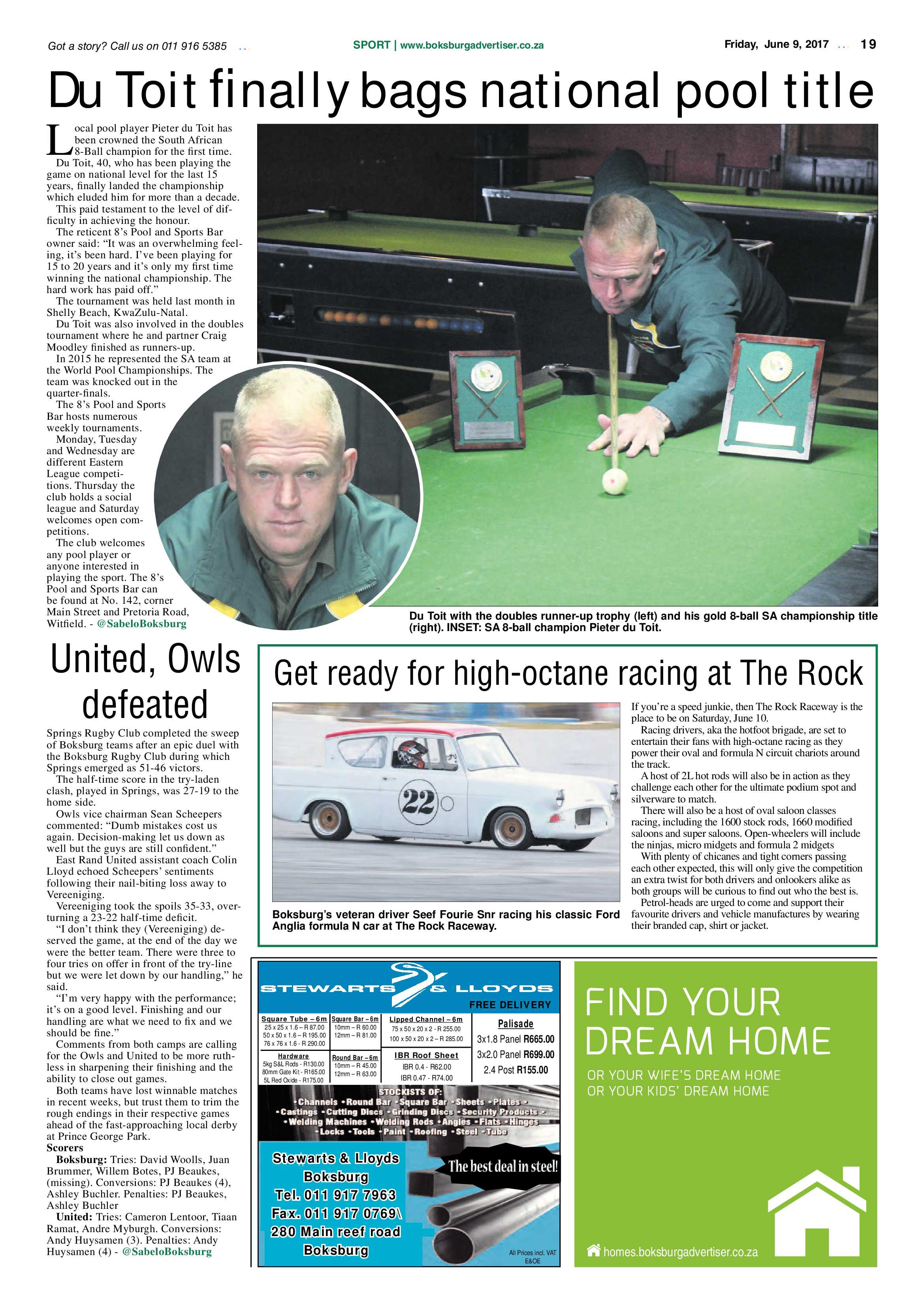 Boksburg Advertiser 06 June 2017 page 19