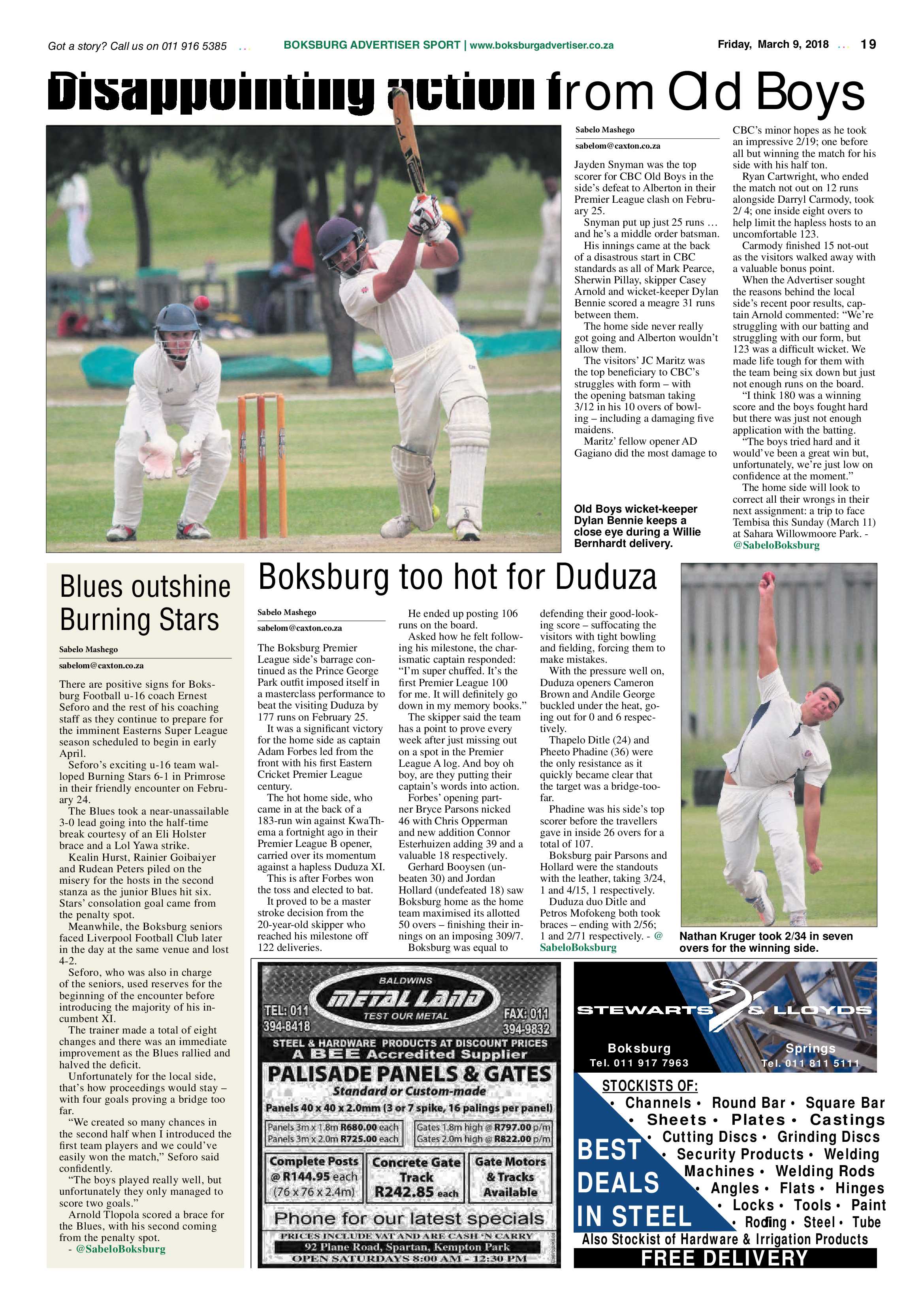 Boksburg Advertiser 06 March 2018 page 19