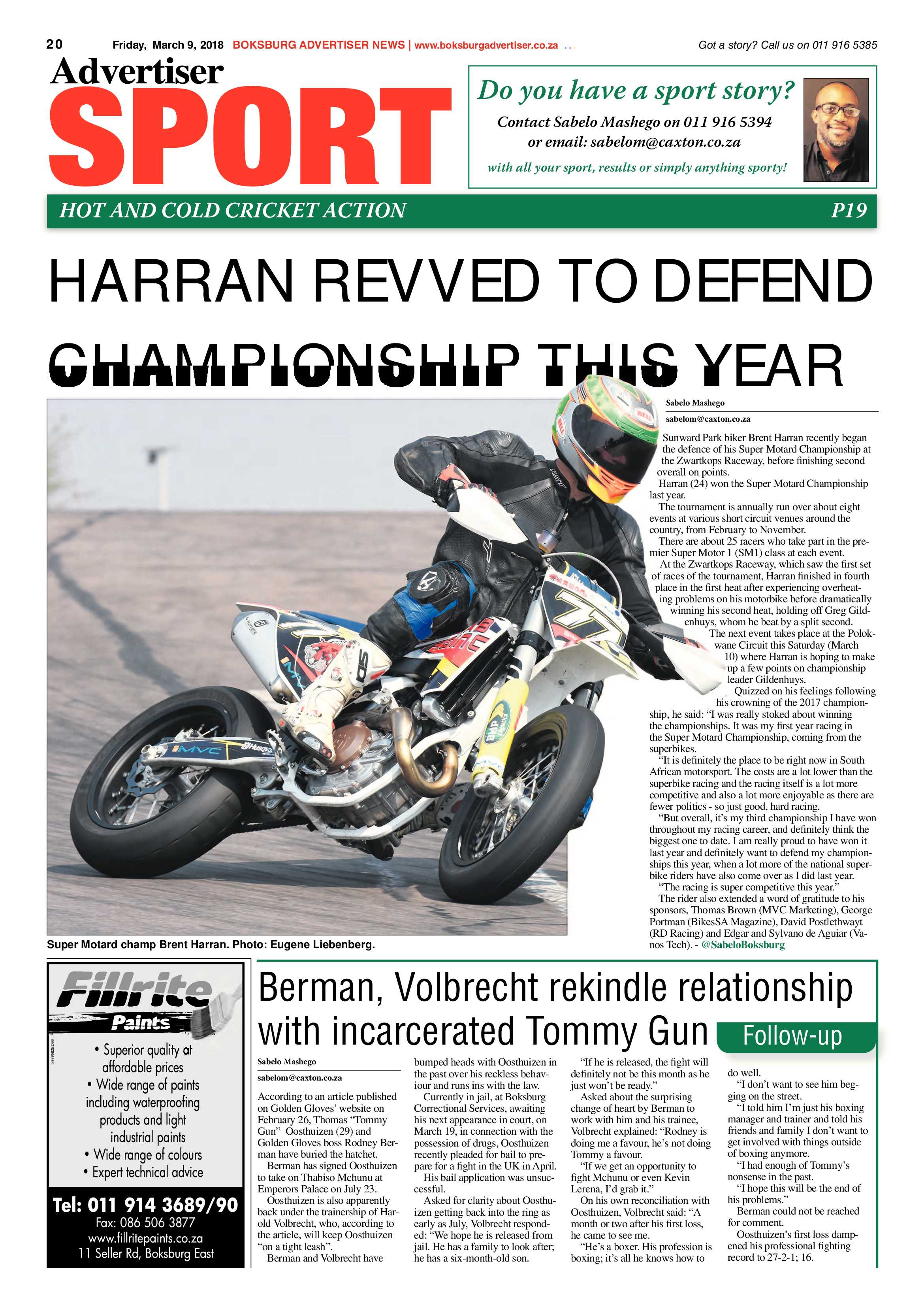 Boksburg Advertiser 06 March 2018 page 20