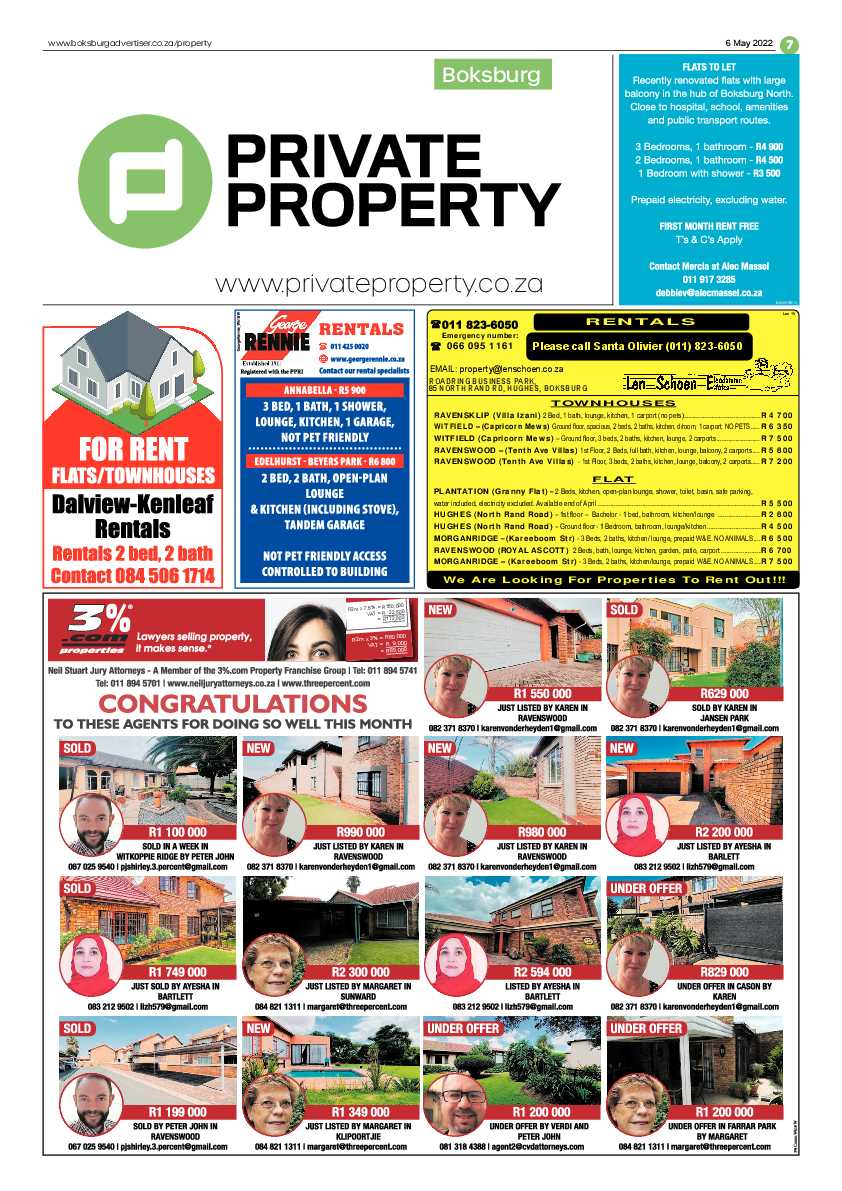 Boksburg Advertiser 06 May 2022 page 7