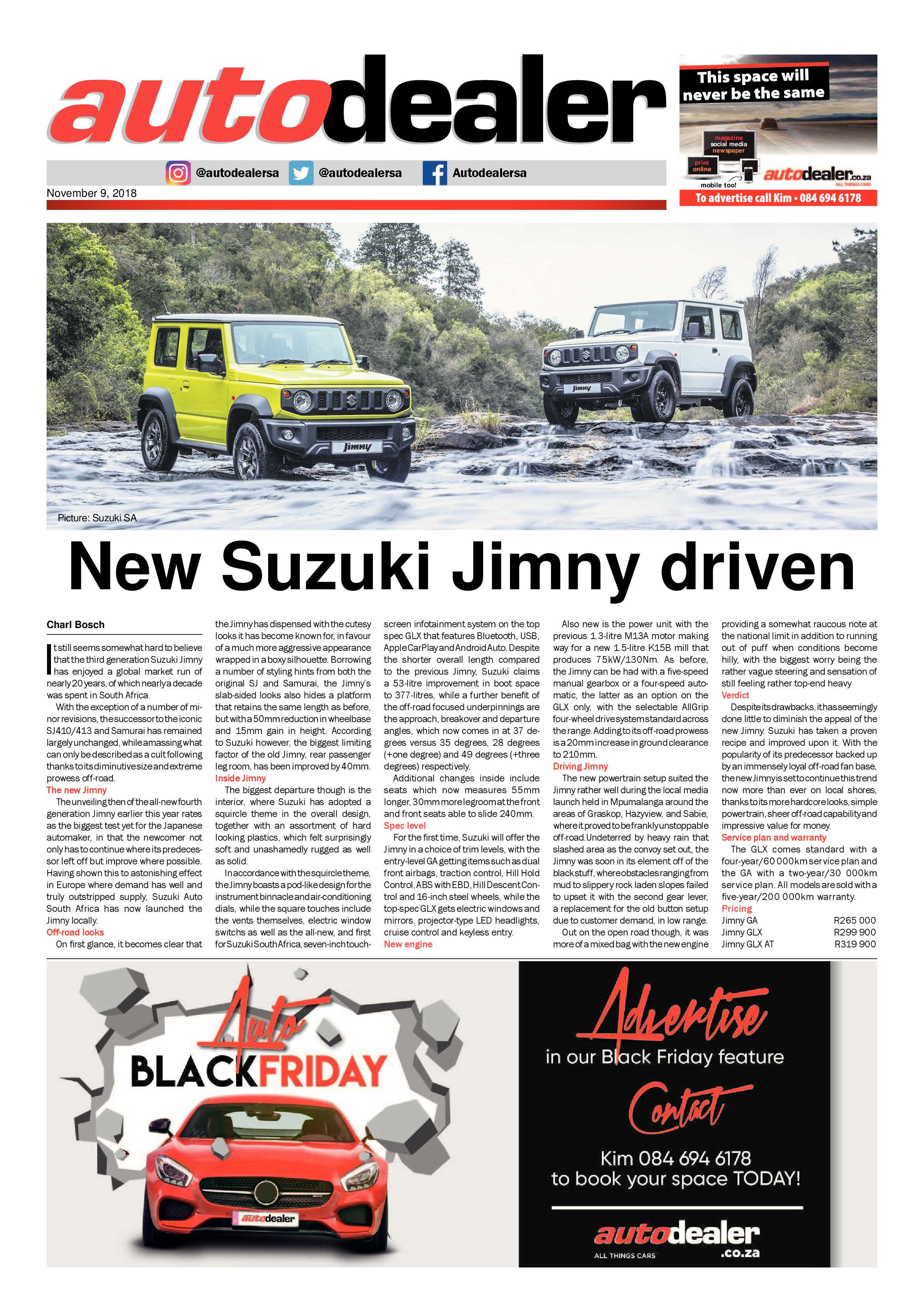 Boksburg Advertiser 06 November 2018 page 16