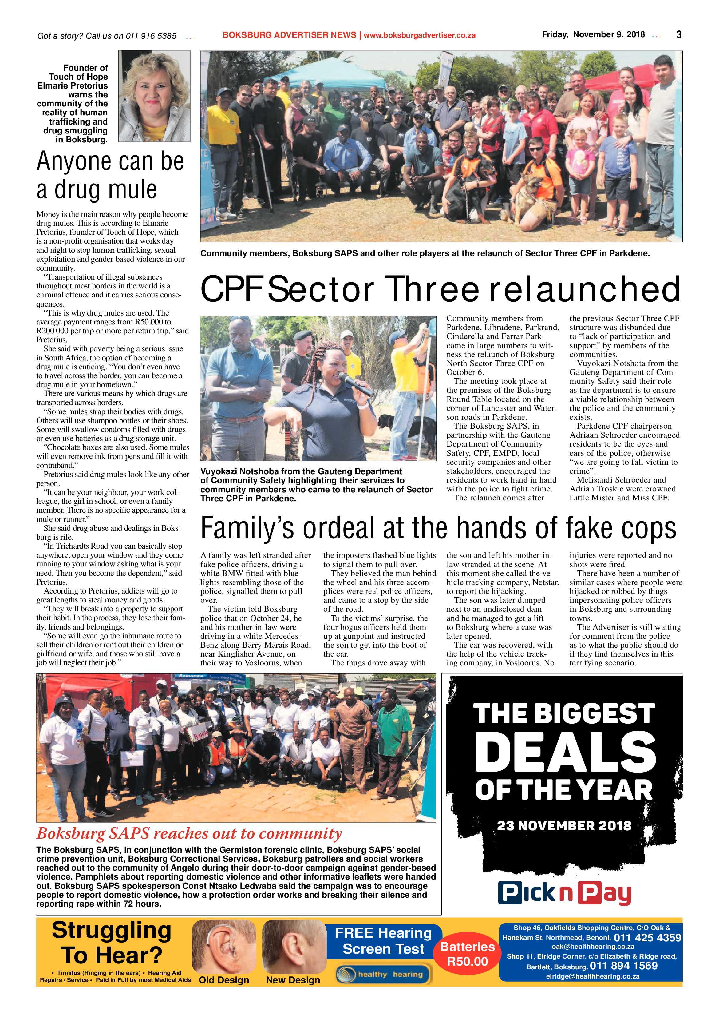 Boksburg Advertiser 06 November 2018 page 3