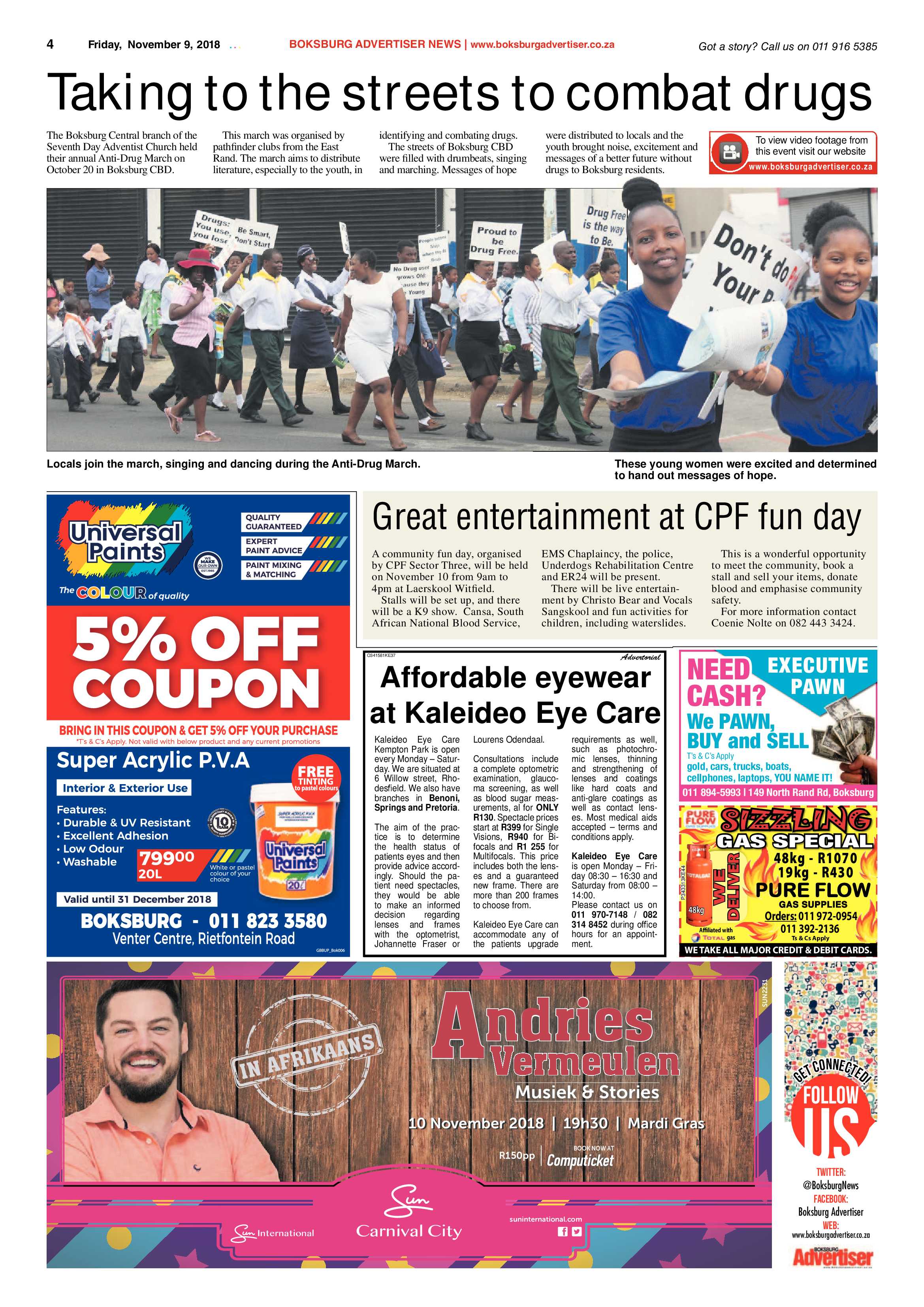Boksburg Advertiser 06 November 2018 page 4