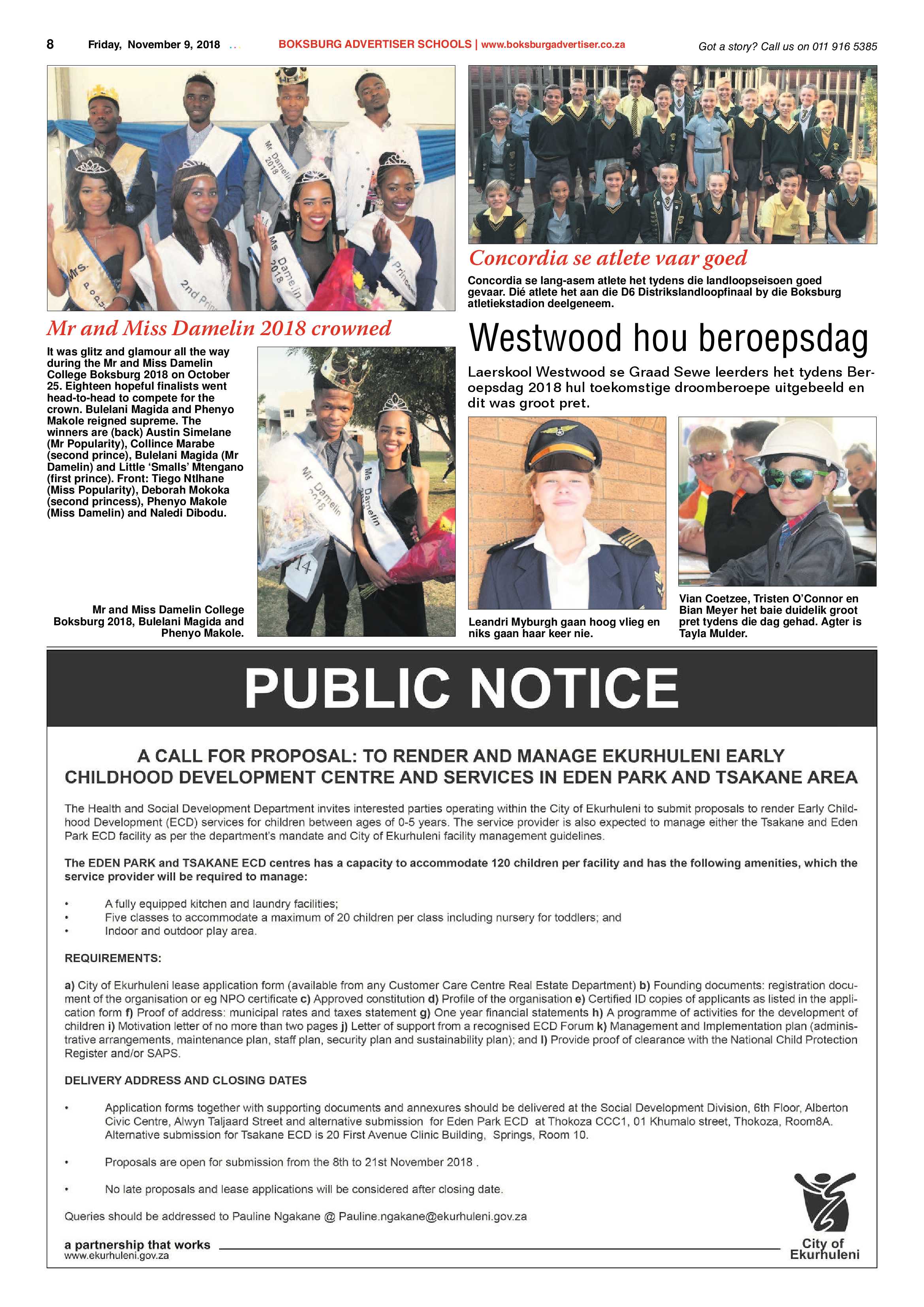 Boksburg Advertiser 06 November 2018 page 8